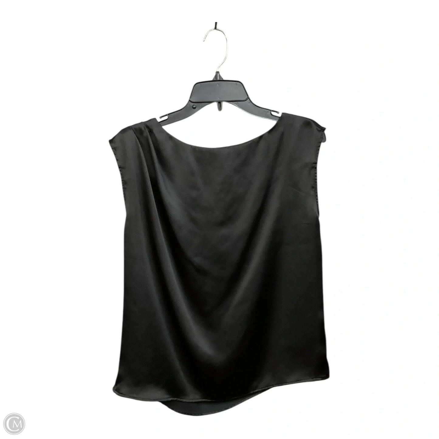 Top Sleeveless By Loft In Black, Size: S
