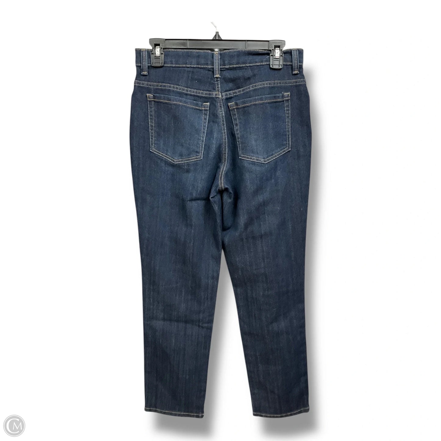 Jeans Straight By Gloria Vanderbilt In Blue Denim, Size: 6