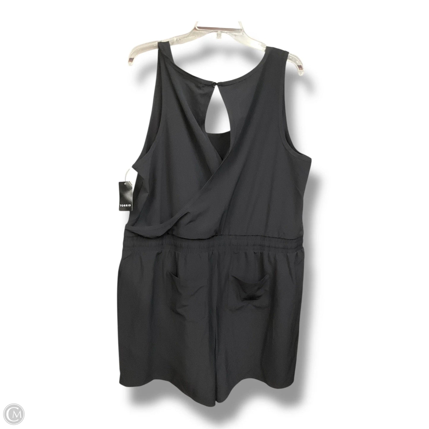 Romper By Torrid In Black, Size: 2x
