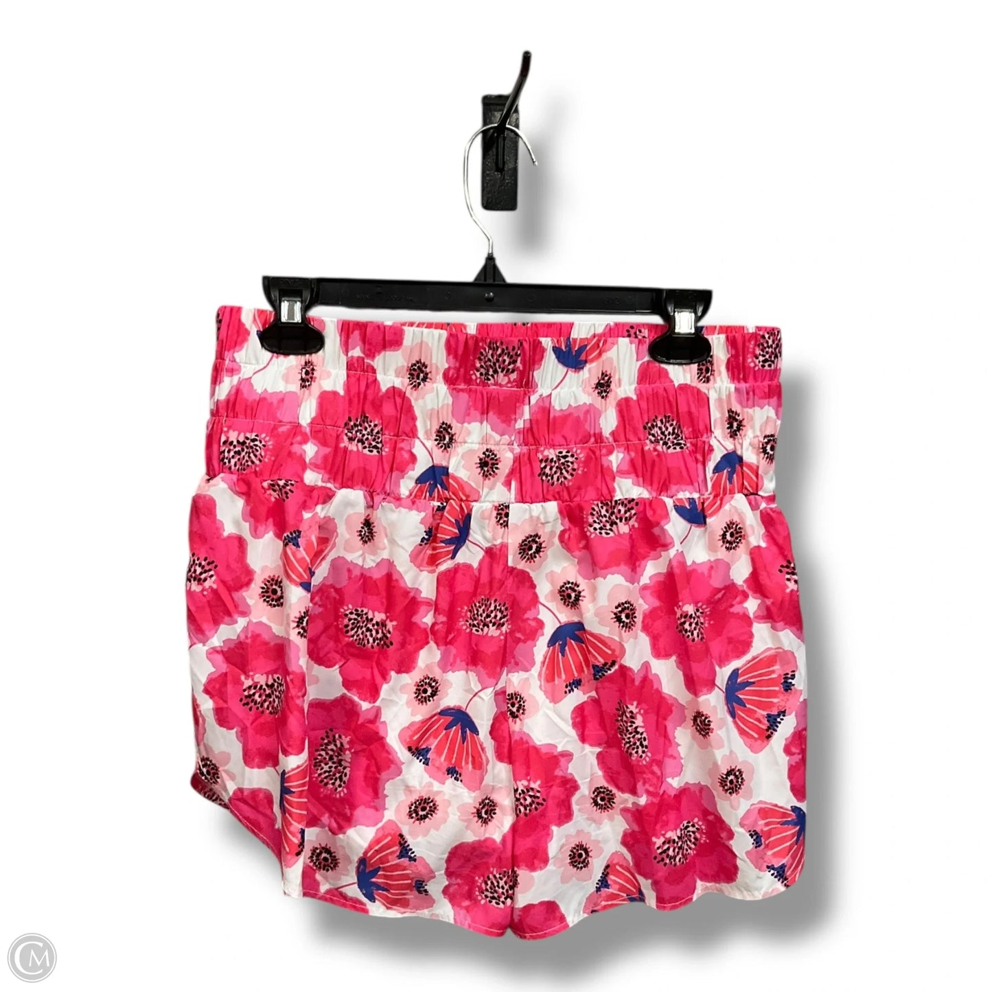 Athletic Shorts By Tcec In Floral Print, Size: L