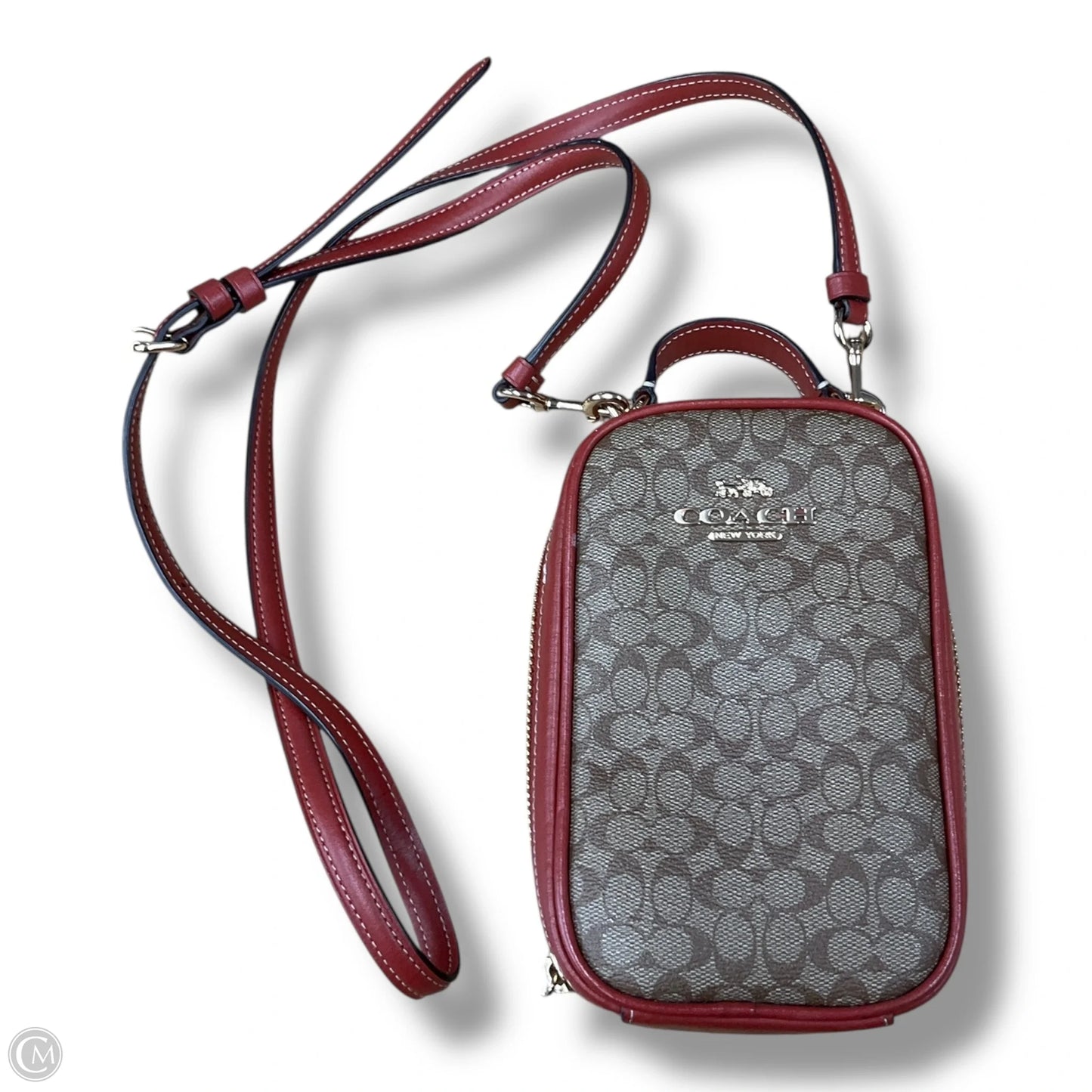 Crossbody Designer By Coach, Size: Small