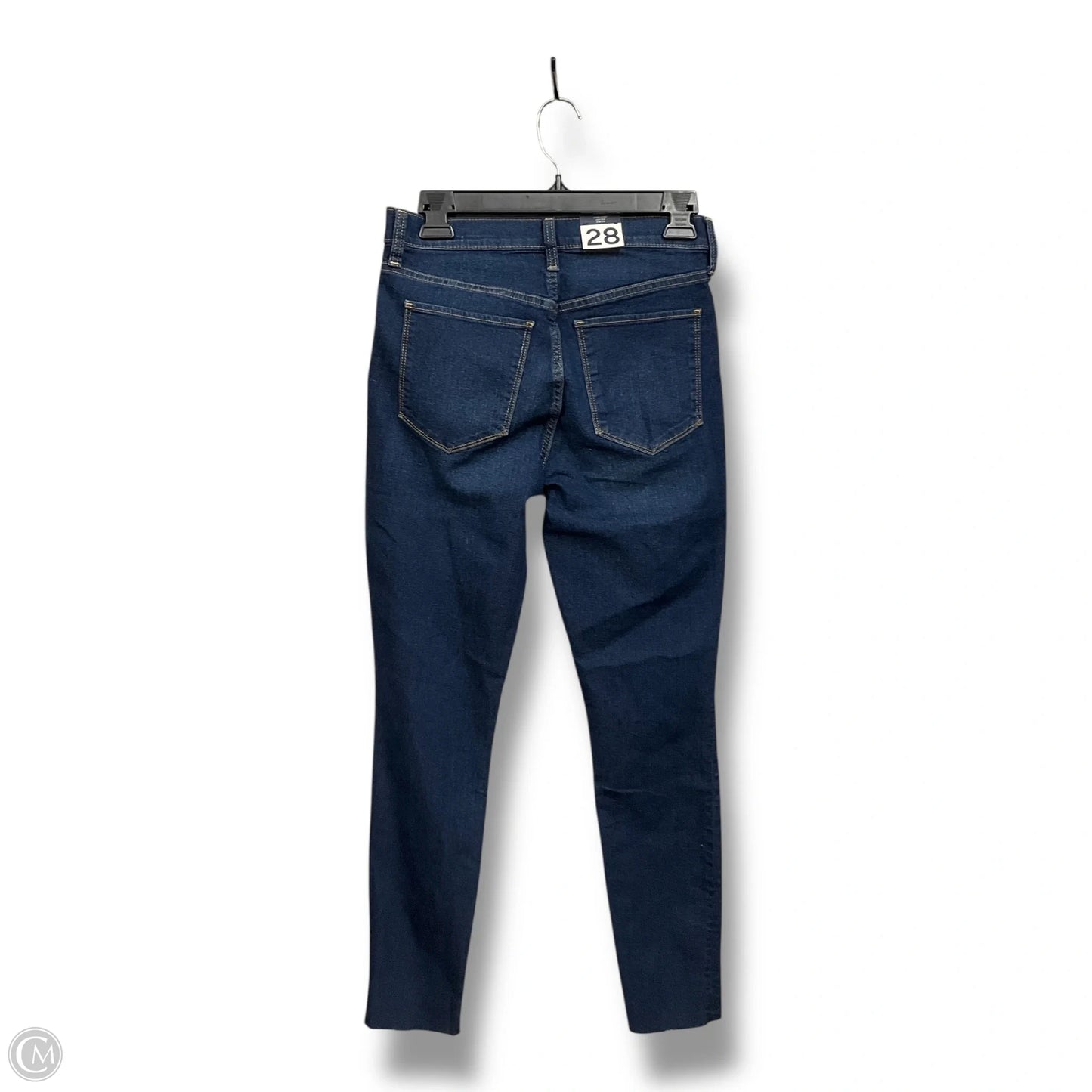 Jeans Skinny By Gap In Blue Denim, Size: 6