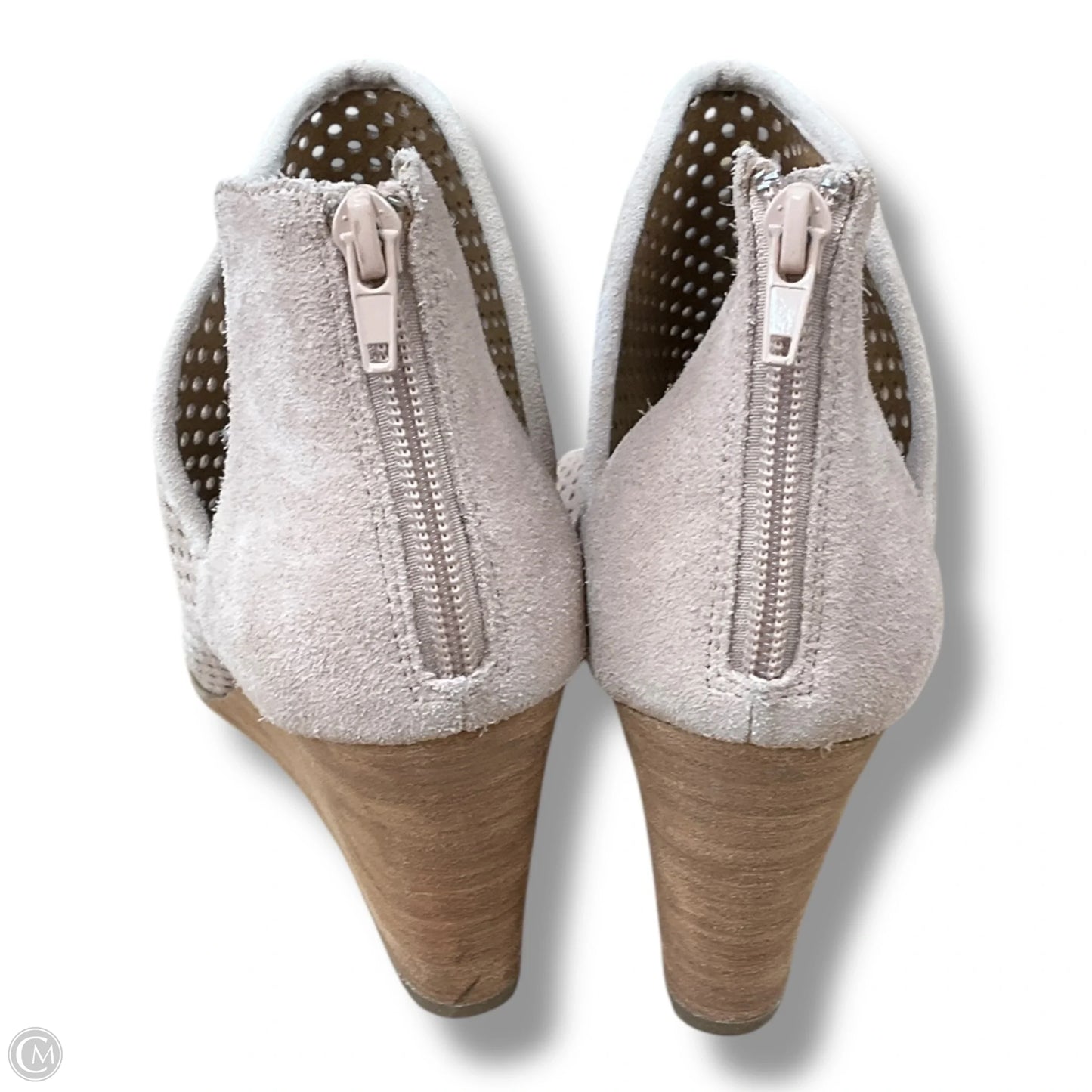 Shoes Heels Wedge By Susina In Tan, Size: 8.5