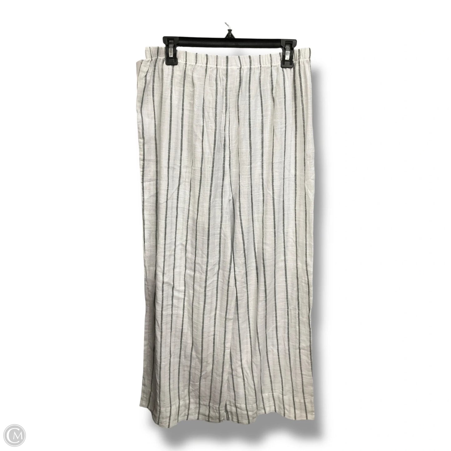 Pants Wide Leg By Cmc In Striped Pattern, Size: 12