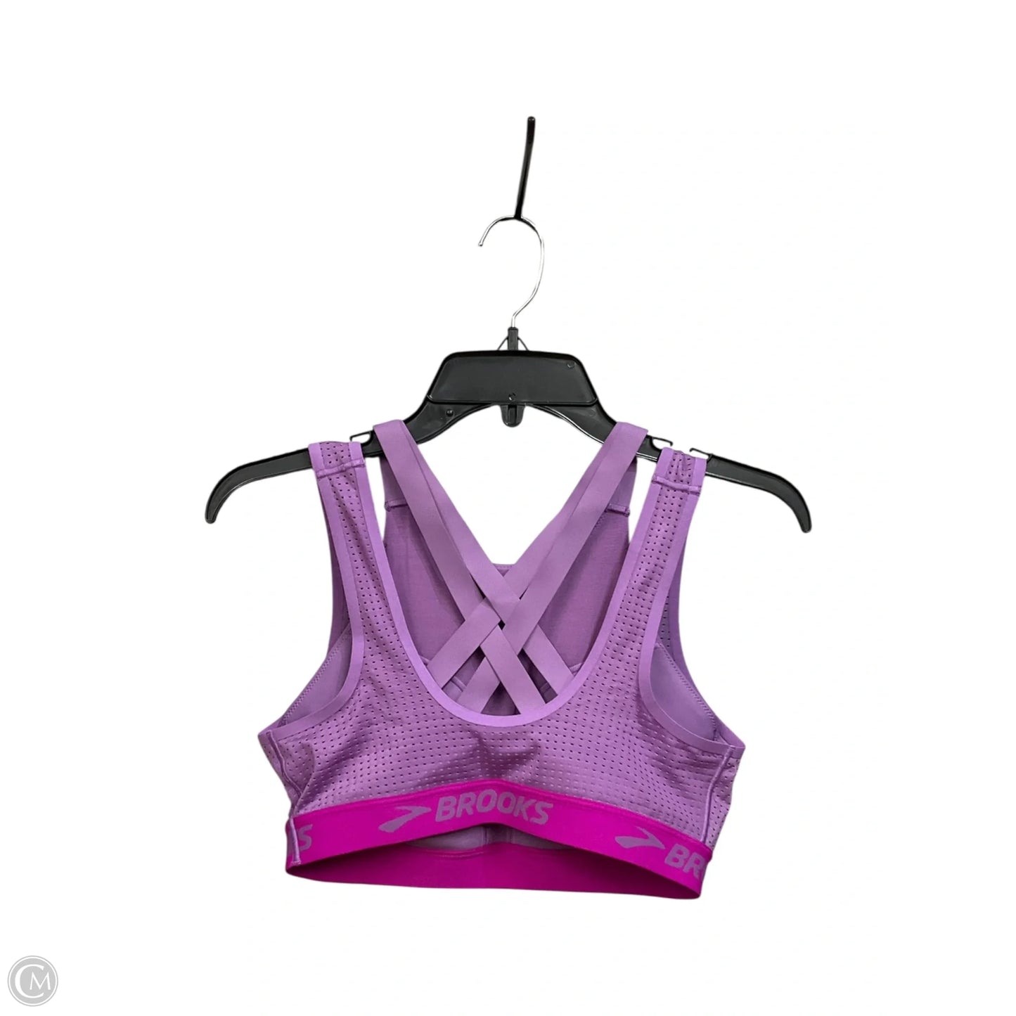Athletic Bra By Brooks In Purple, Size: M