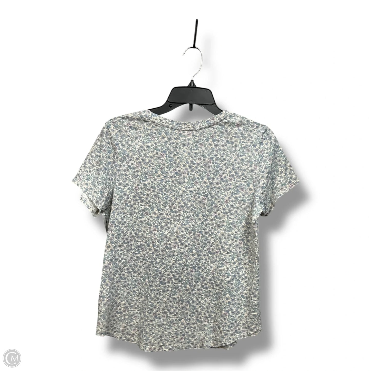 Top Short Sleeve By Old Navy In Floral Print, Size: M
