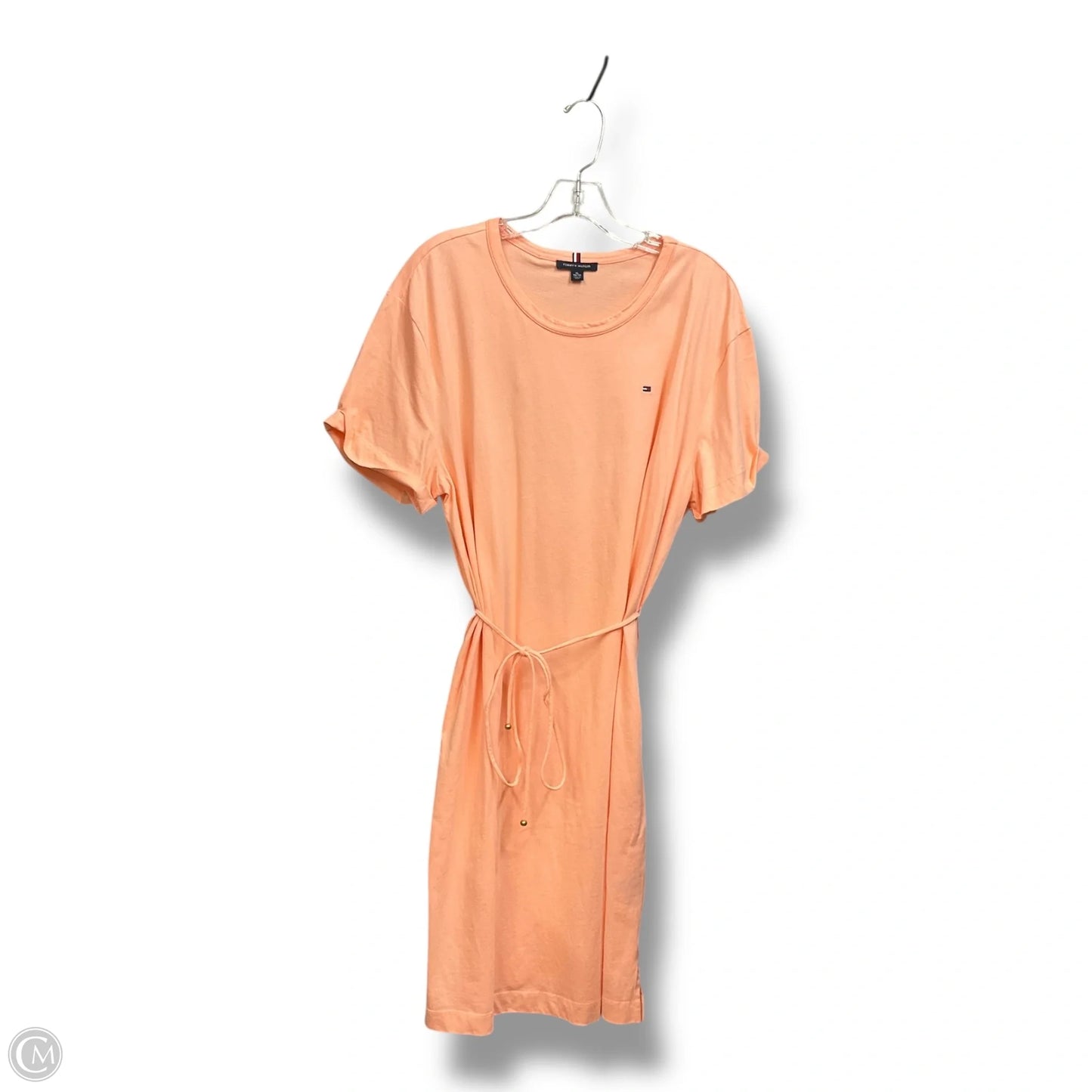 Dress Casual Short By Tommy Hilfiger In Peach, Size: Xl