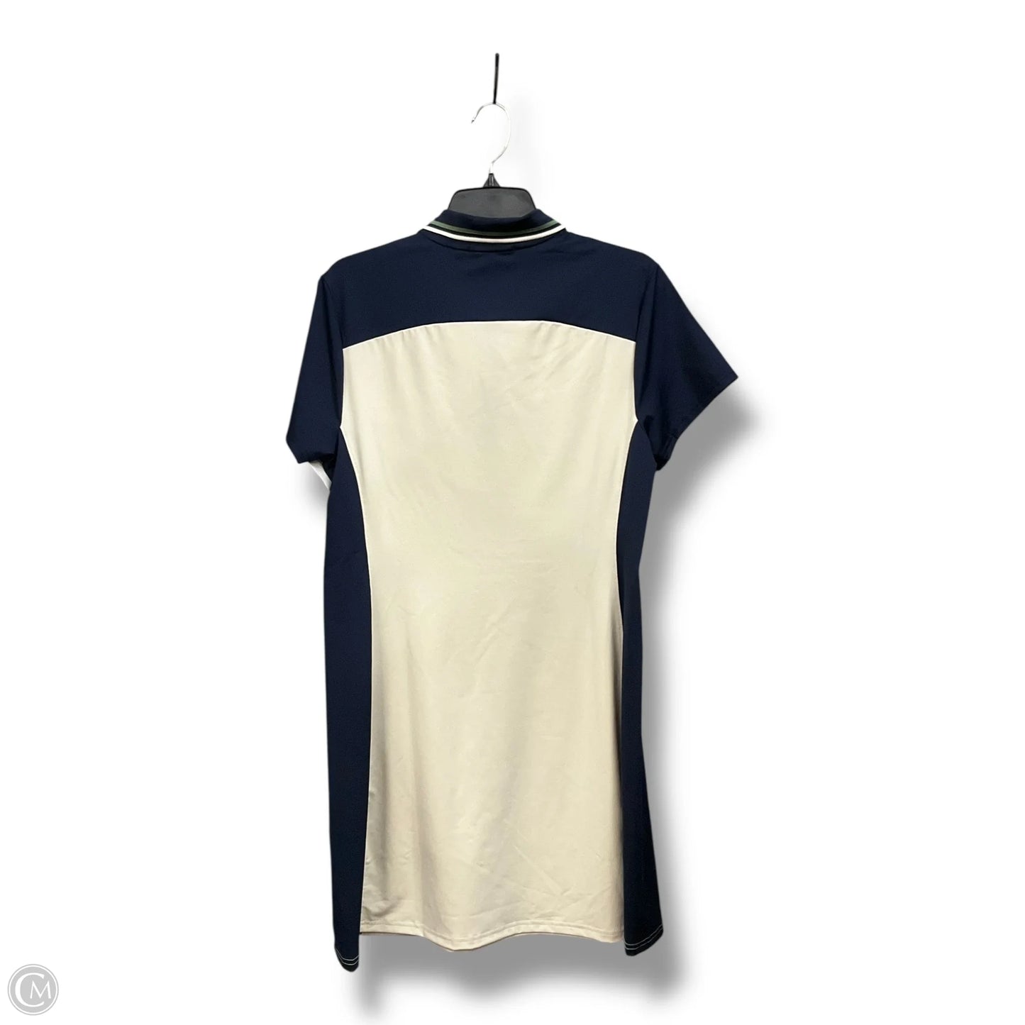 Athletic Dress By Rlx In Black & Cream, Size: L