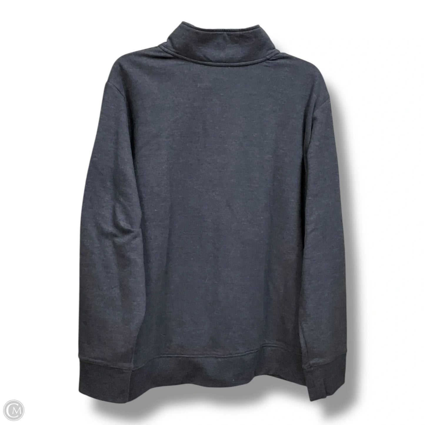 Sweatshirt Collar By Eddie Bauer In Blue, Size: 2x