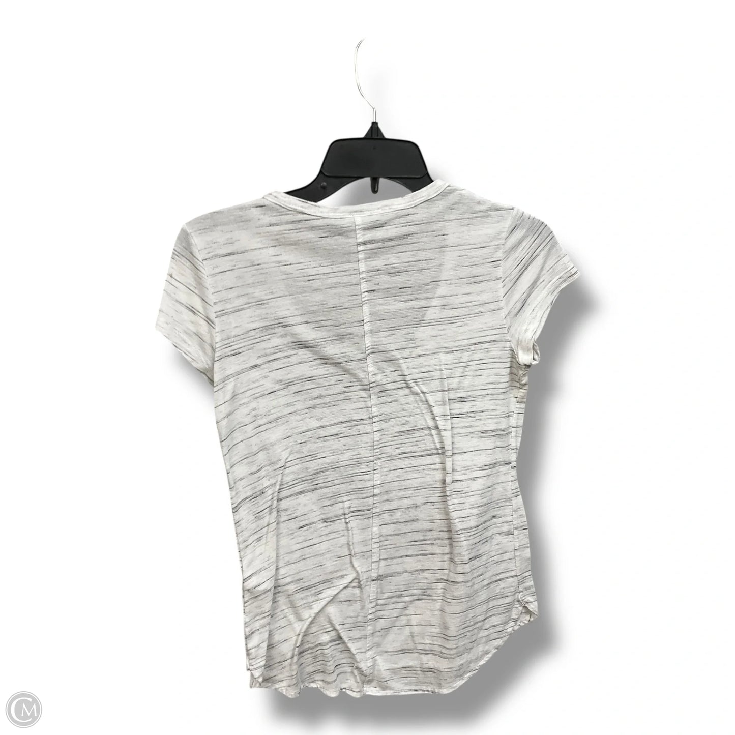 Top Short Sleeve Basic By H&m In Grey, Size: S