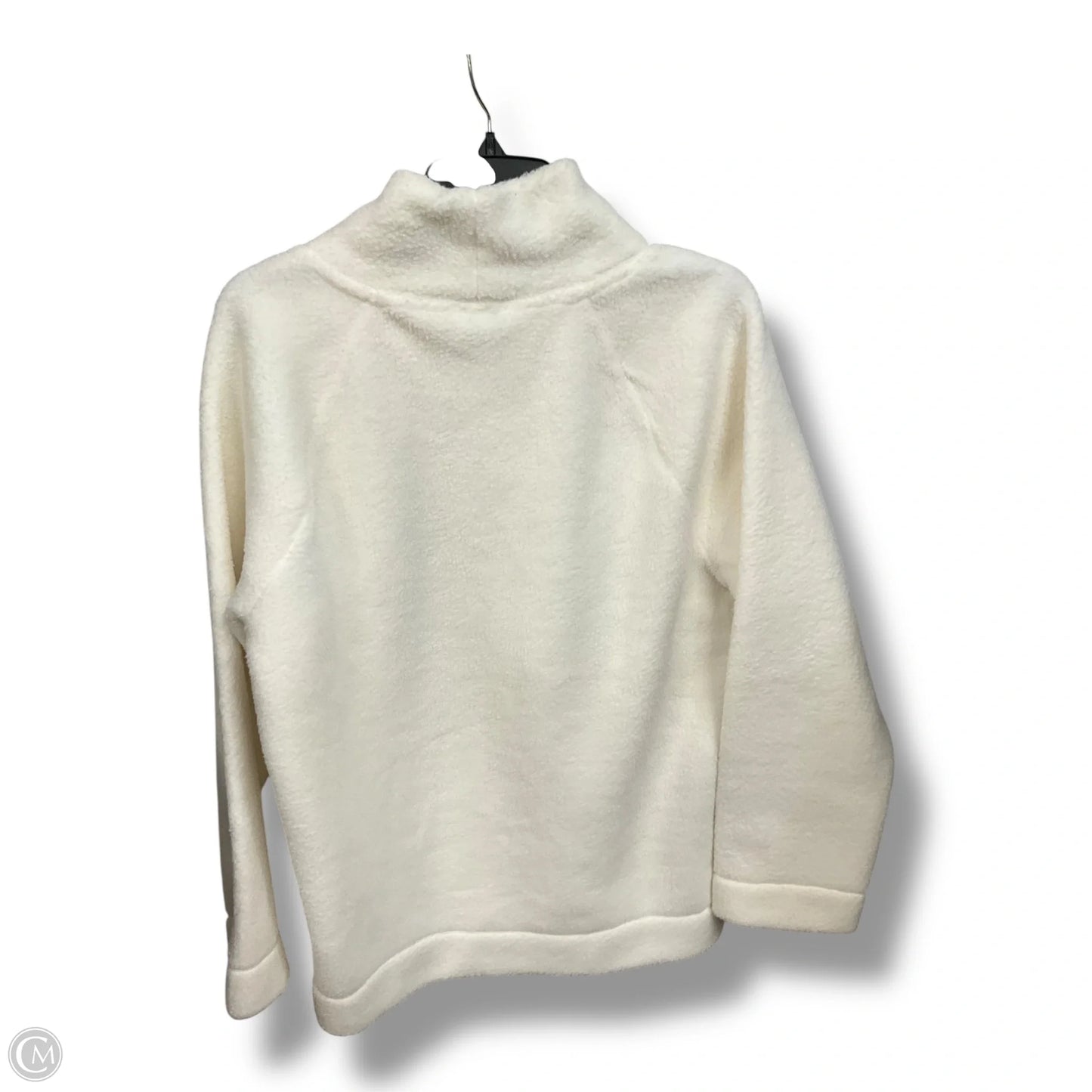 Sweatshirt Collar By J. Crew In Ivory, Size: M