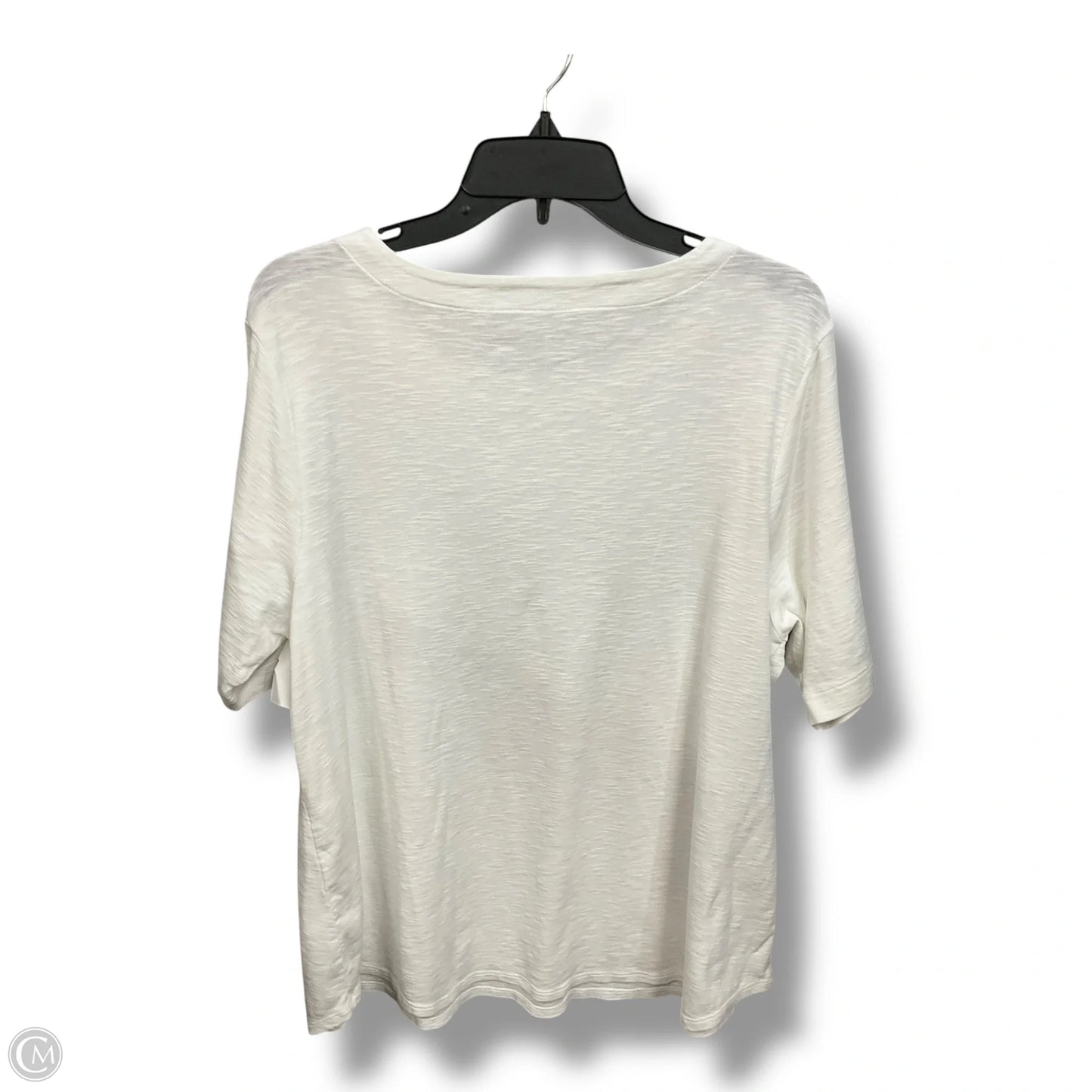 Top Short Sleeve By J. Jill In White, Size: Xl