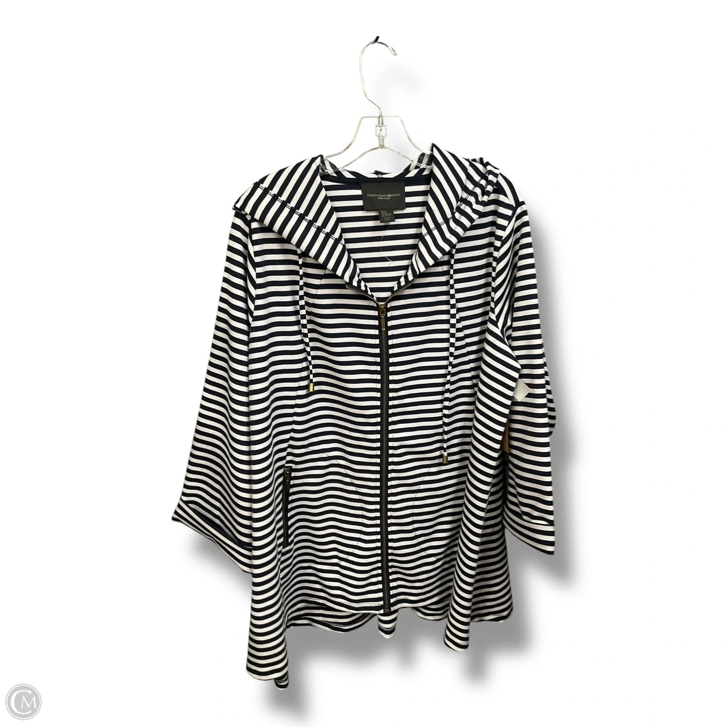 Jacket Other By Christian Siriano In Striped Pattern, Size: 1x