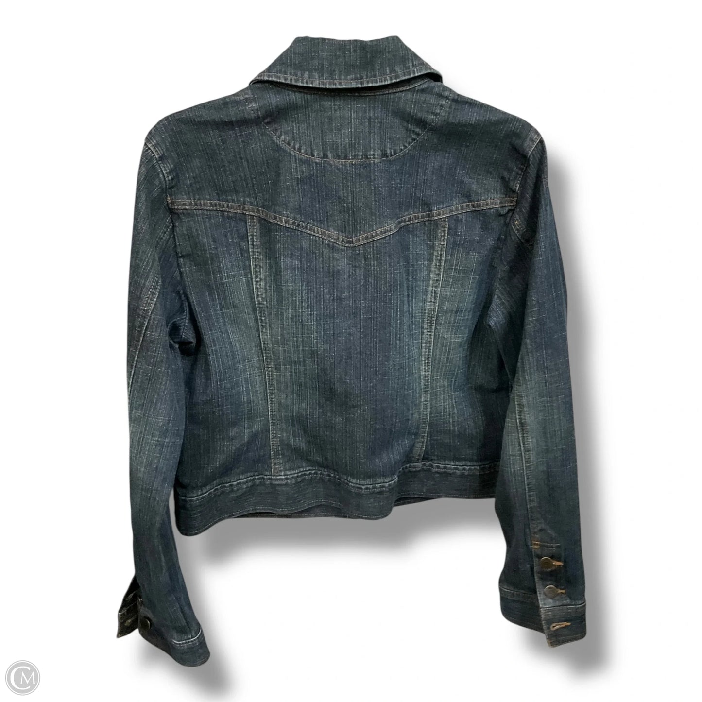 Jacket Denim By Loft In Blue Denim, Size: M