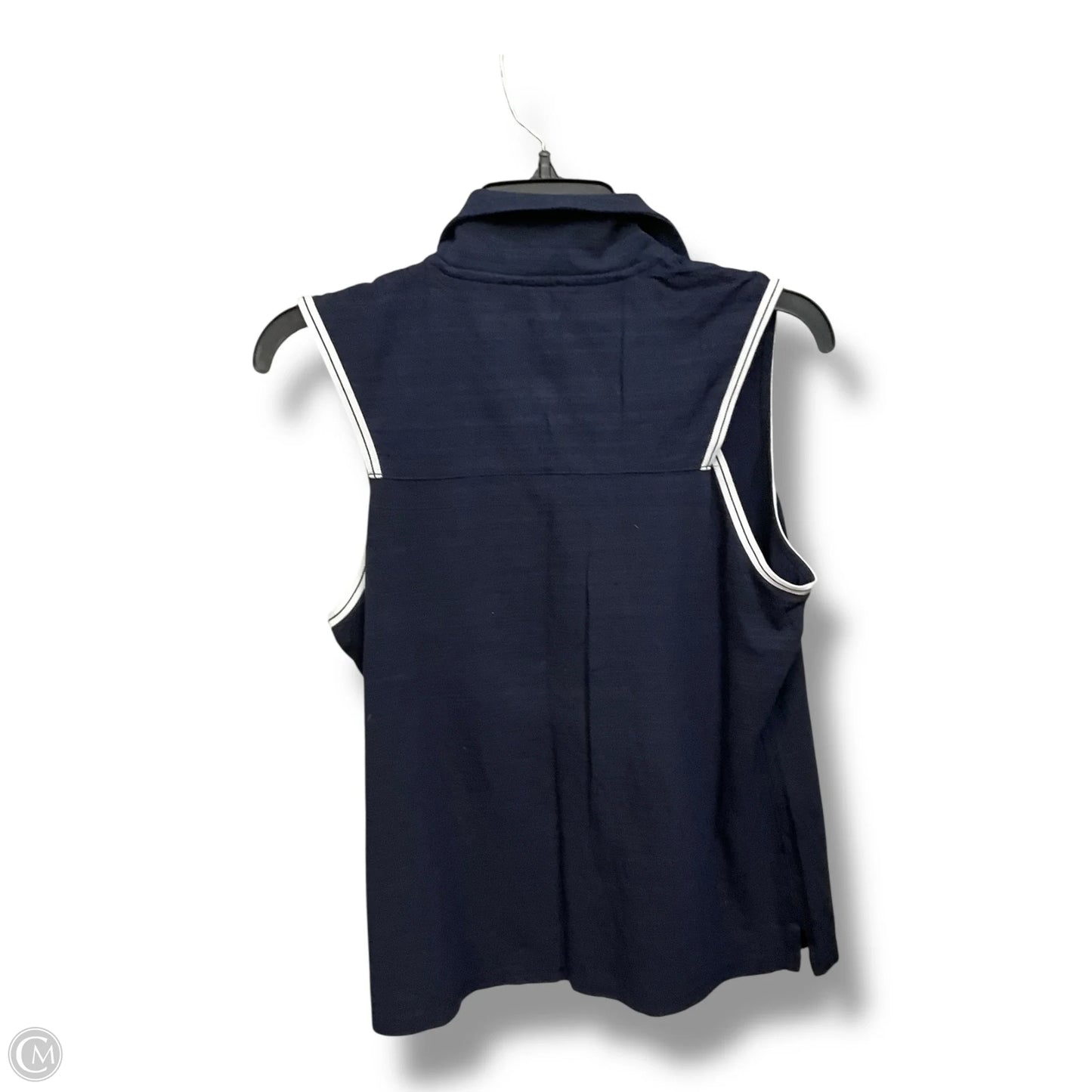 Athletic Tank Top By Talbots In Navy, Size: Lp