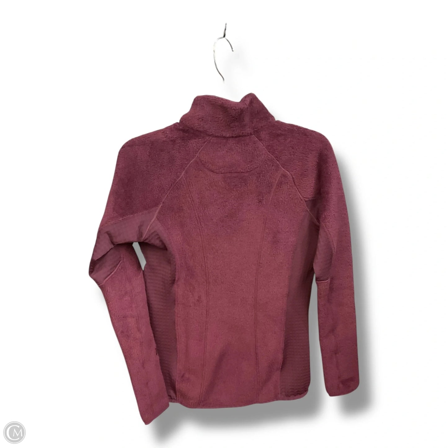 Athletic Jacket By Patagonia In Maroon, Size: S