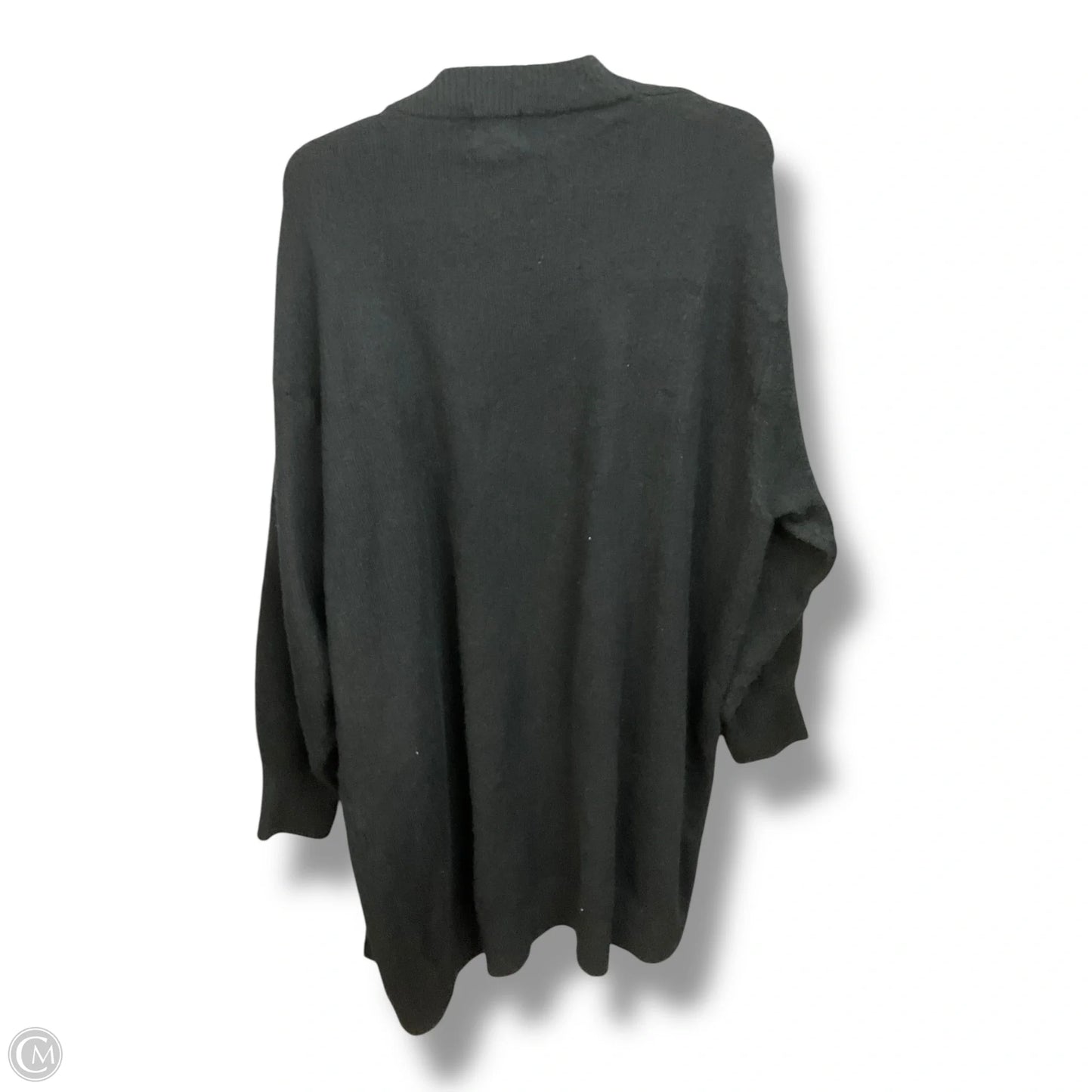 Sweater Cardigan By H&m In Black, Size: Xl