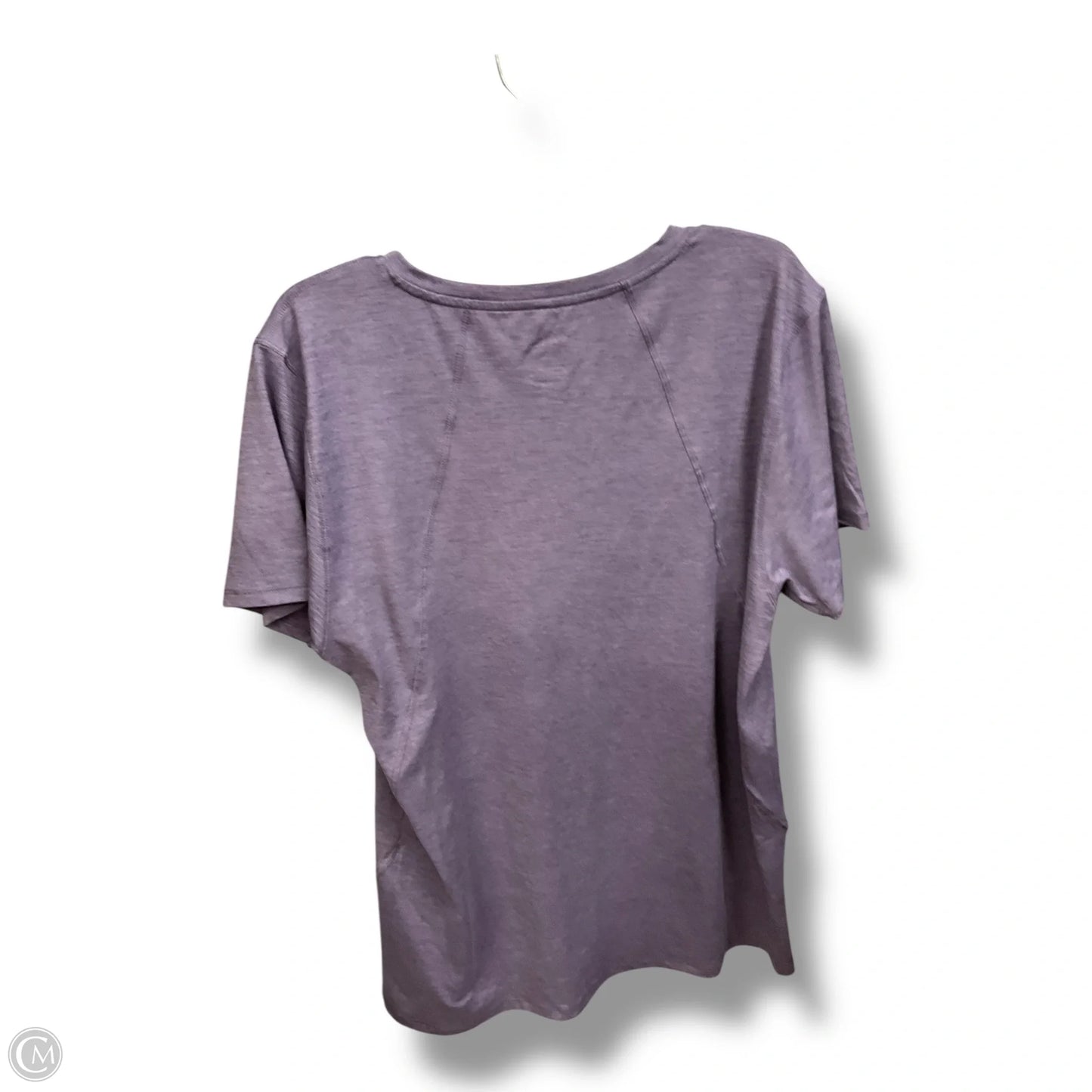 Athletic Top Short Sleeve By Clothes Mentor In Purple, Size: 2x