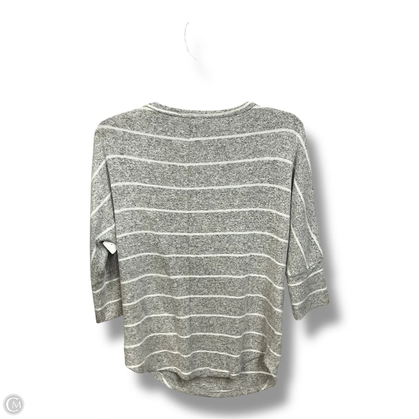 Top 3/4 Sleeve By Market & Spruce In Grey, Size: Sp