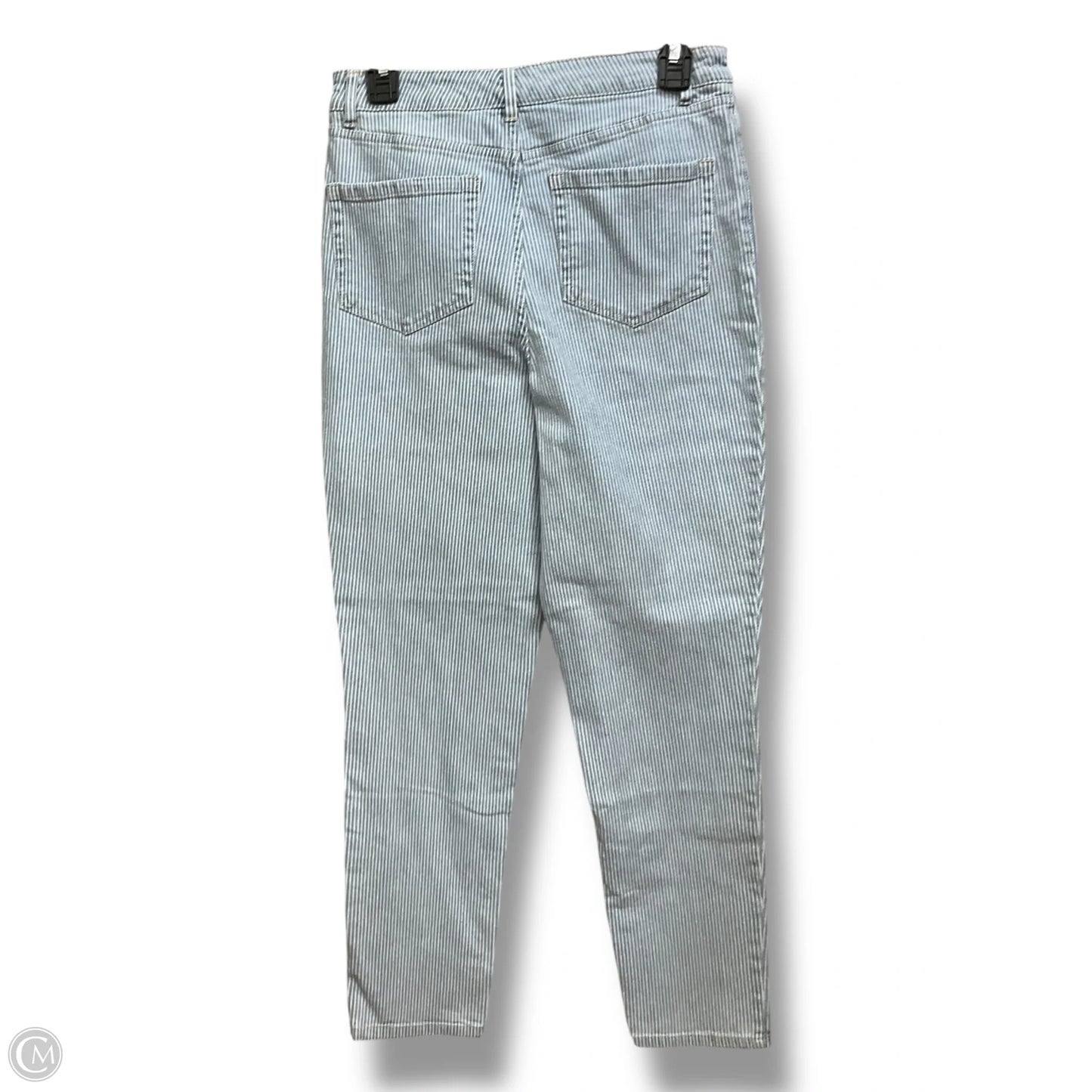 Jeans Boyfriend By Clothes Mentor In Striped Pattern, Size: 6