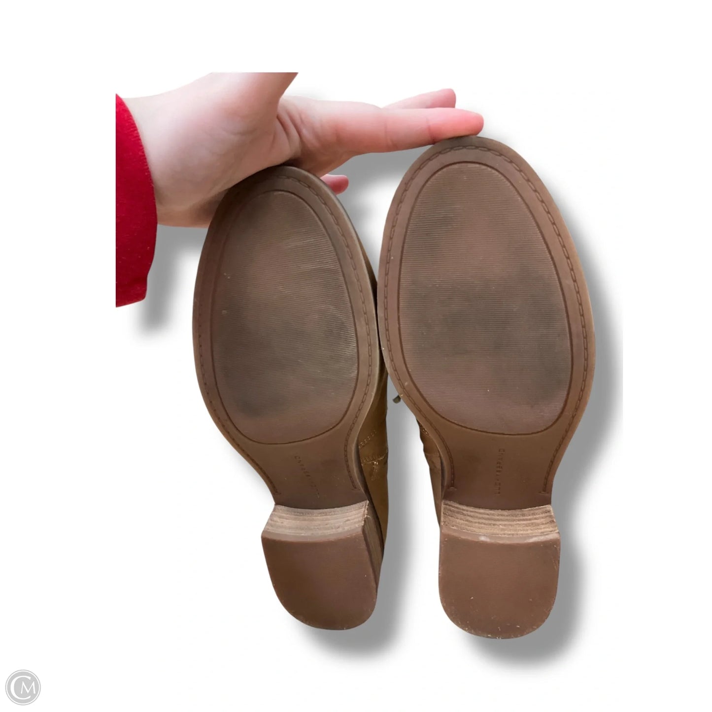 Boots Ankle Flats By Lucky Brand In Tan, Size: 8.5