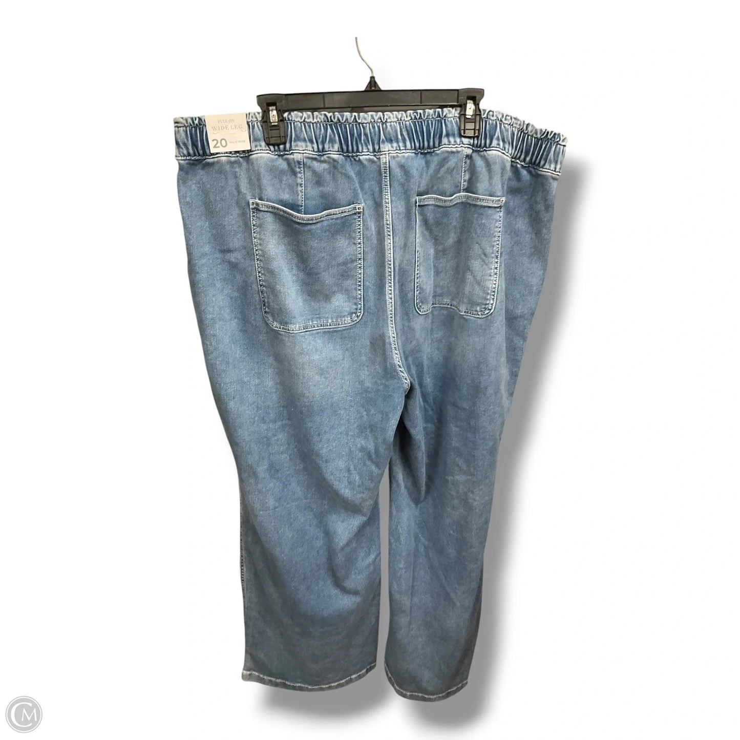 Jeans Wide Leg By Lane Bryant In Blue Denim, Size: 20