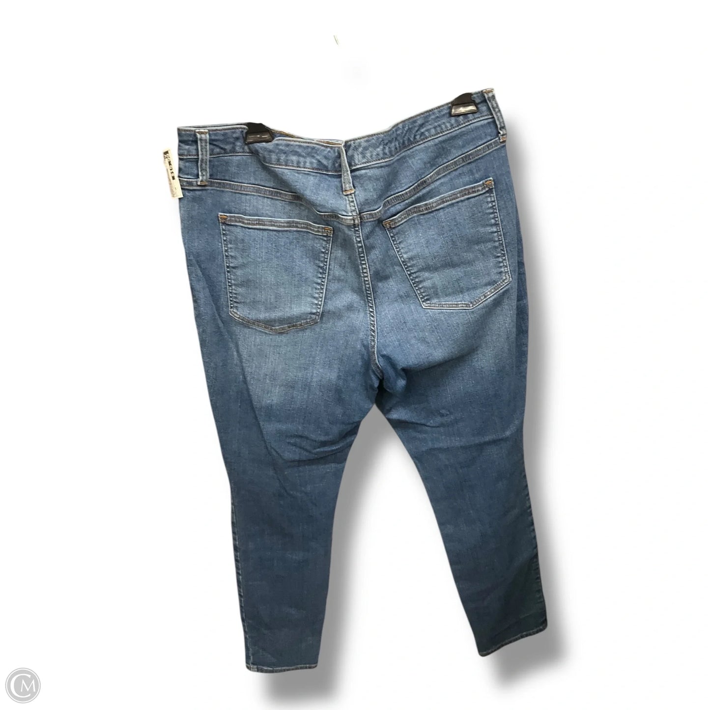 Jeans Flared By Denizen By Levis In Blue Denim, Size: 16