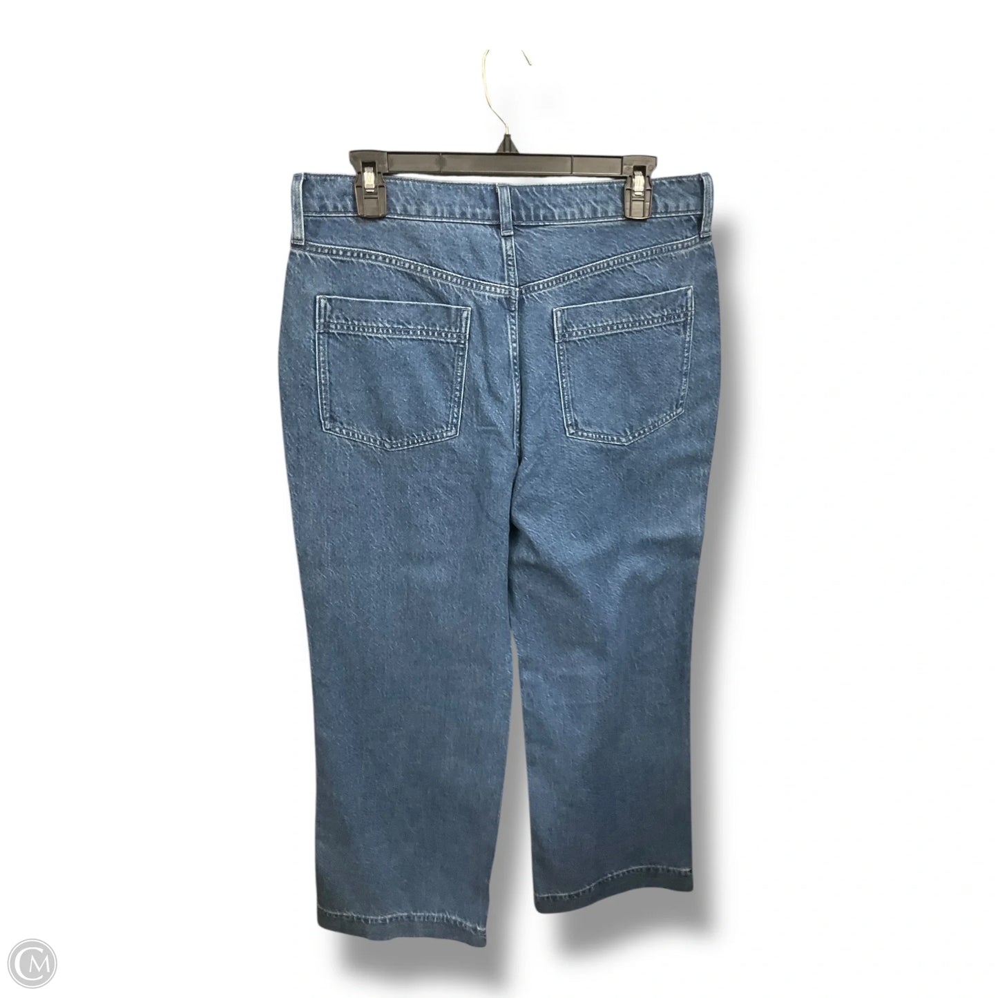 Jeans Wide Leg By J. Crew In Blue Denim, Size: 6