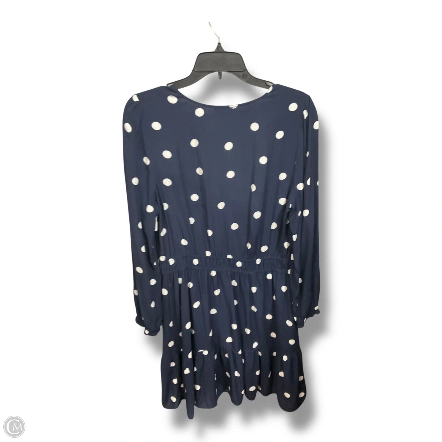 Dress Casual Short By Loft In Polkadot Pattern, Size: L