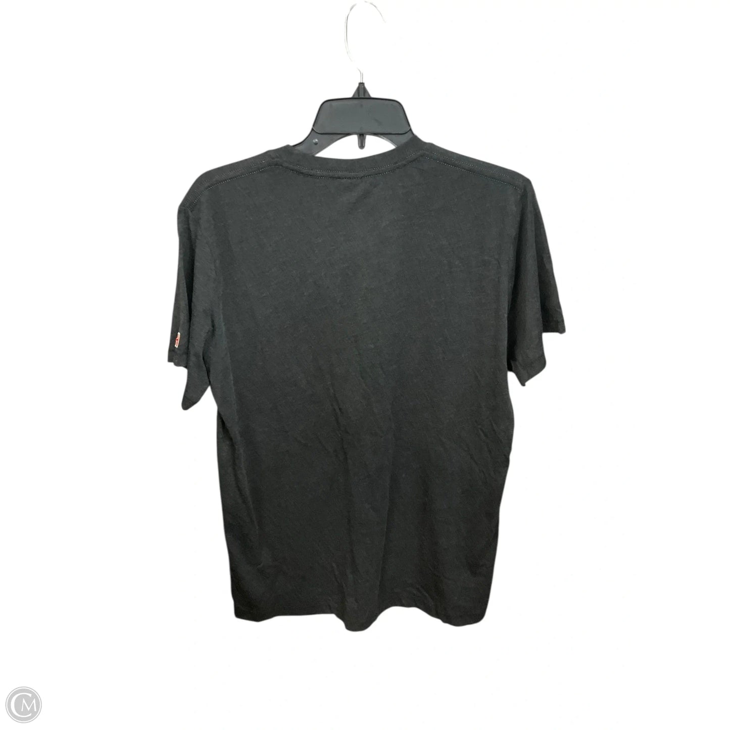 Top Short Sleeve By Homage In Grey, Size: M