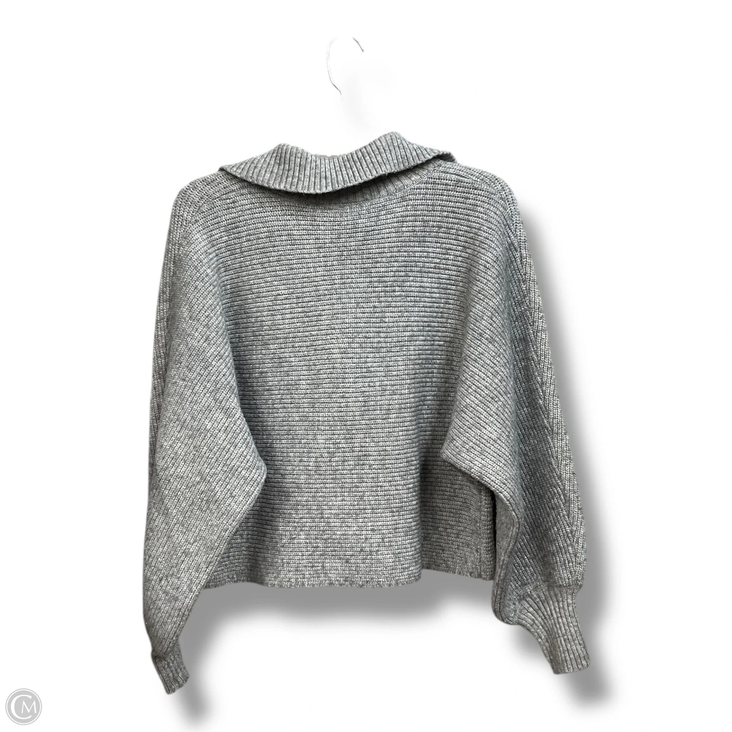 Sweater By Clothes Mentor In Grey, Size: L