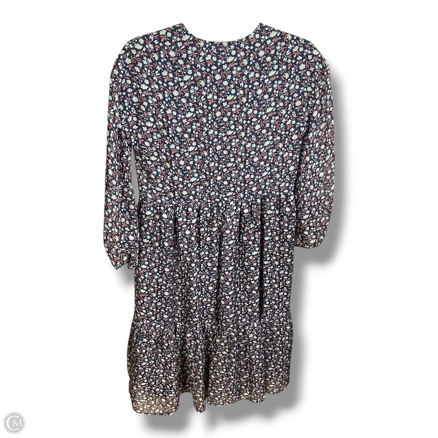 Dress Casual Midi By Madewell In Floral Print, Size: Xs