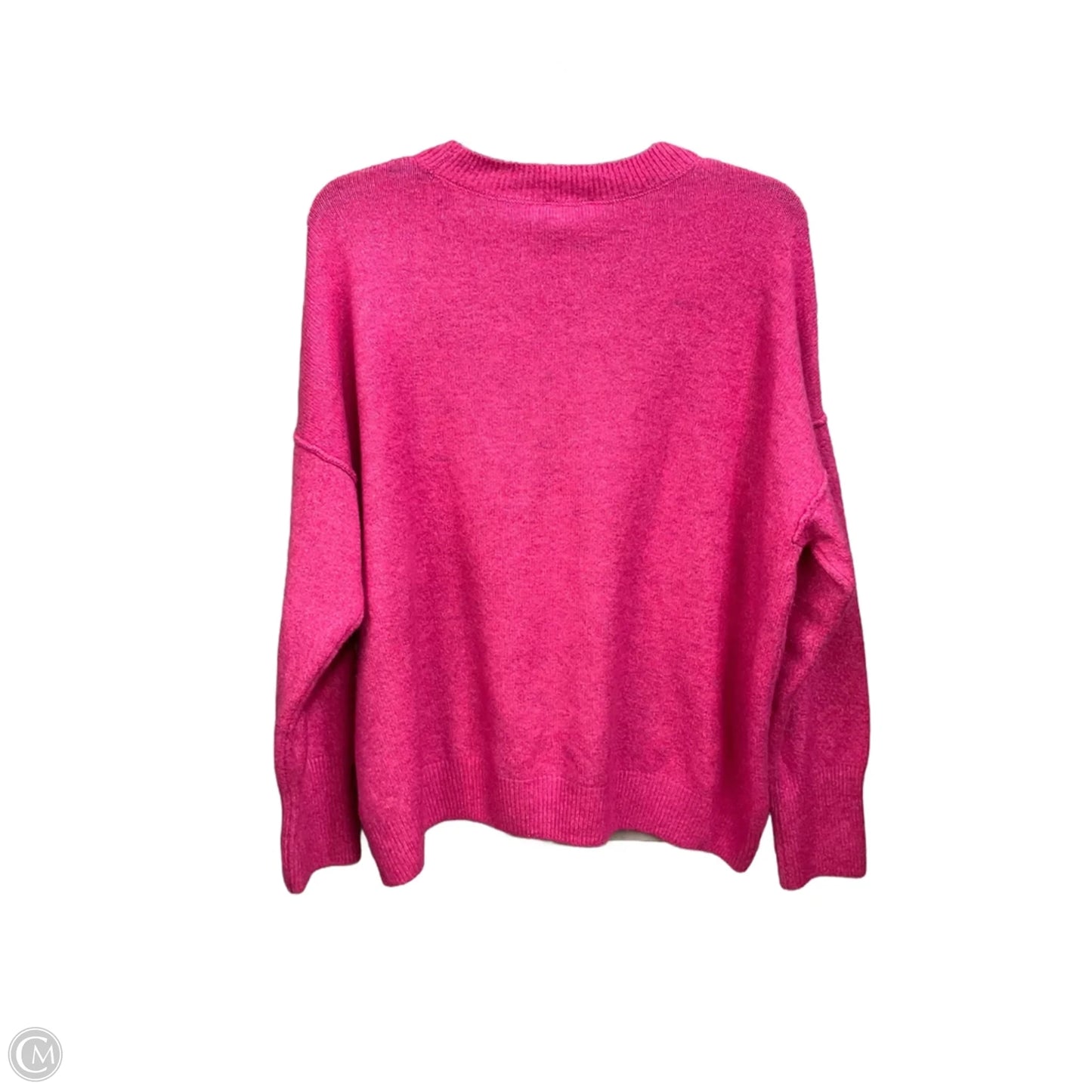 Sweater By Vince Camuto In Pink, Size: L