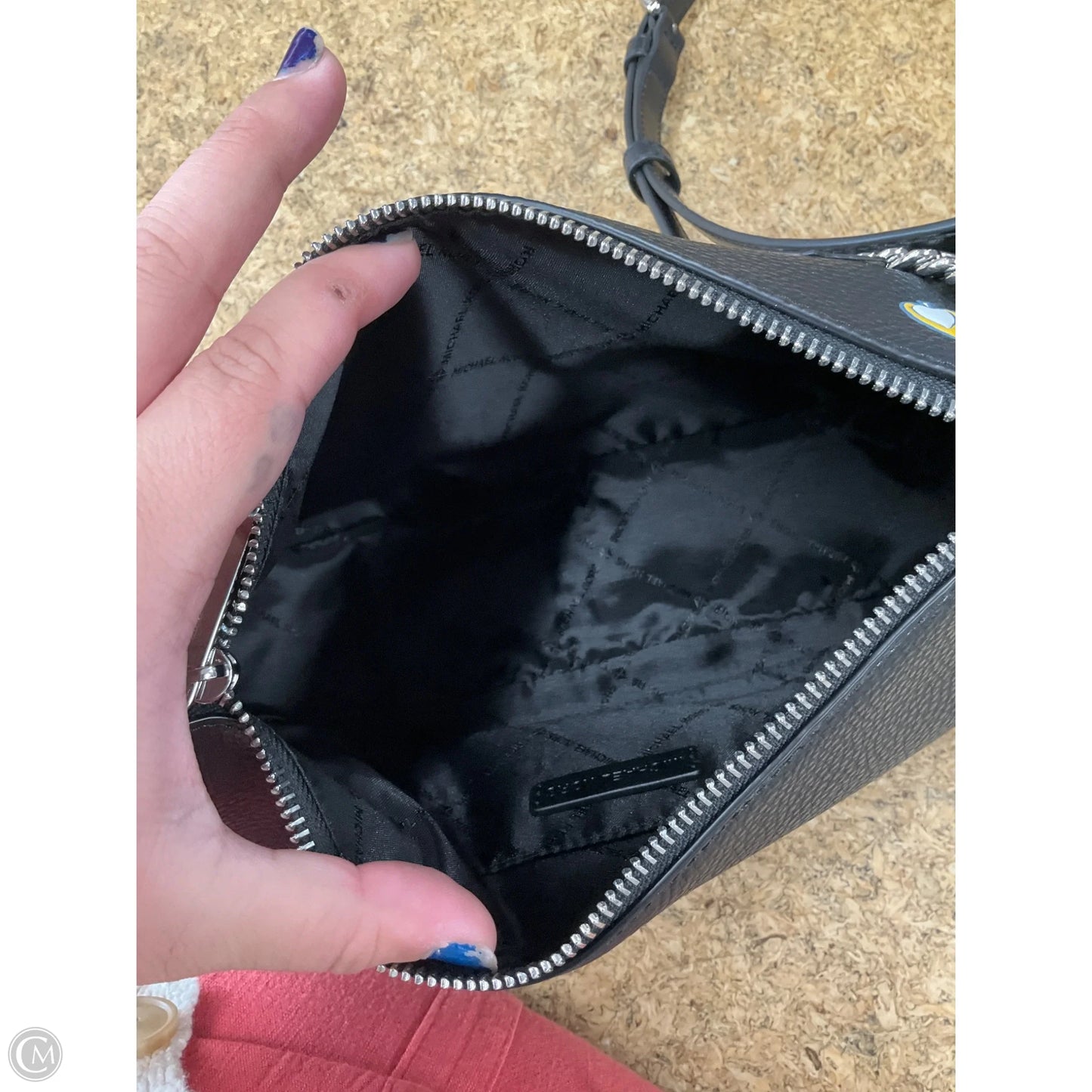 Crossbody Leather By Michael By Michael Kors, Size: Medium