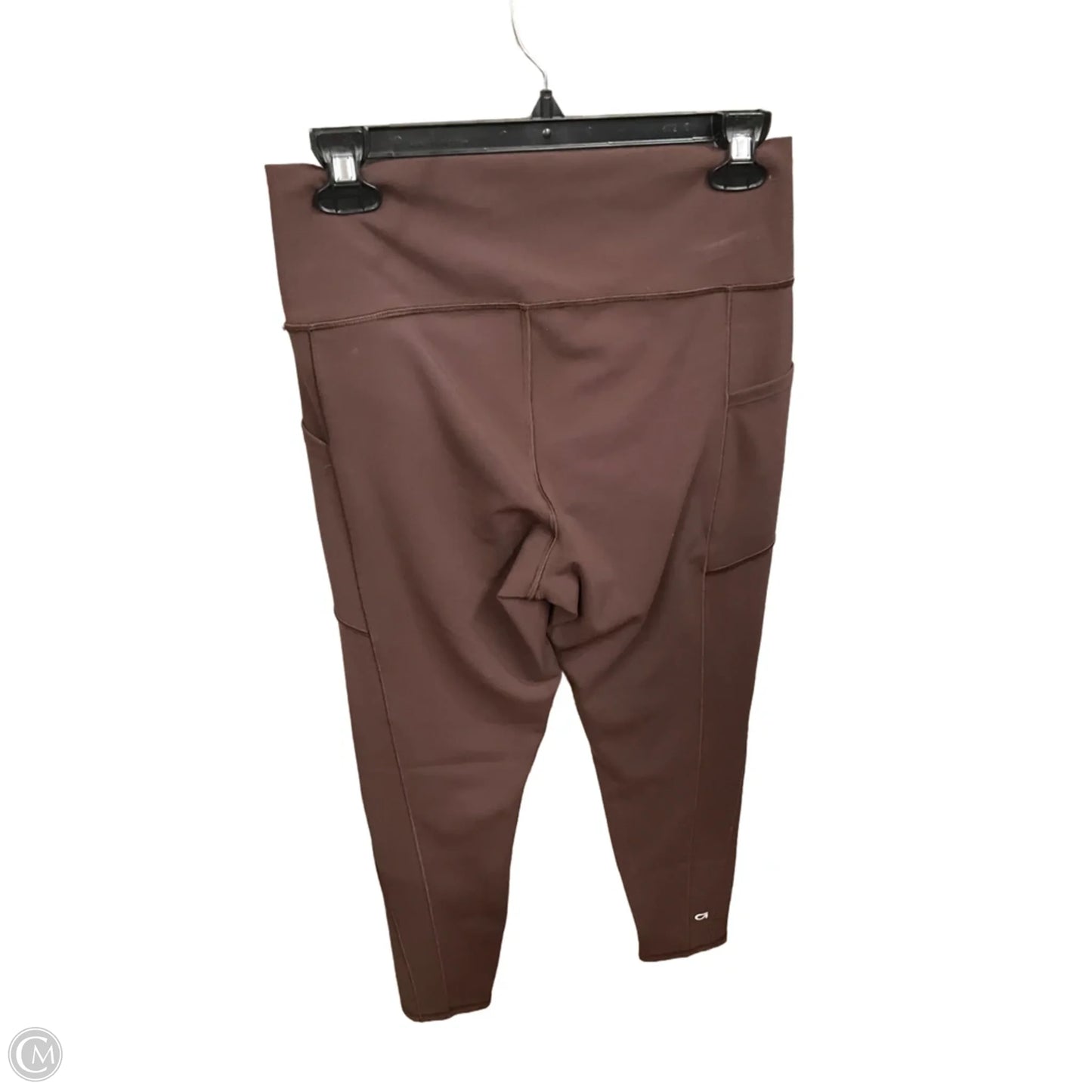 Athletic Leggings Capris By Gap In Brown, Size: L