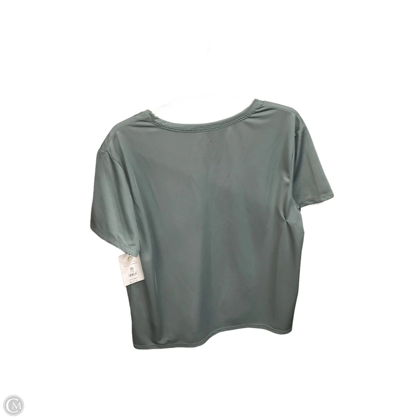Athletic Top Short Sleeve By Athletic Works In Green, Size: Xxl