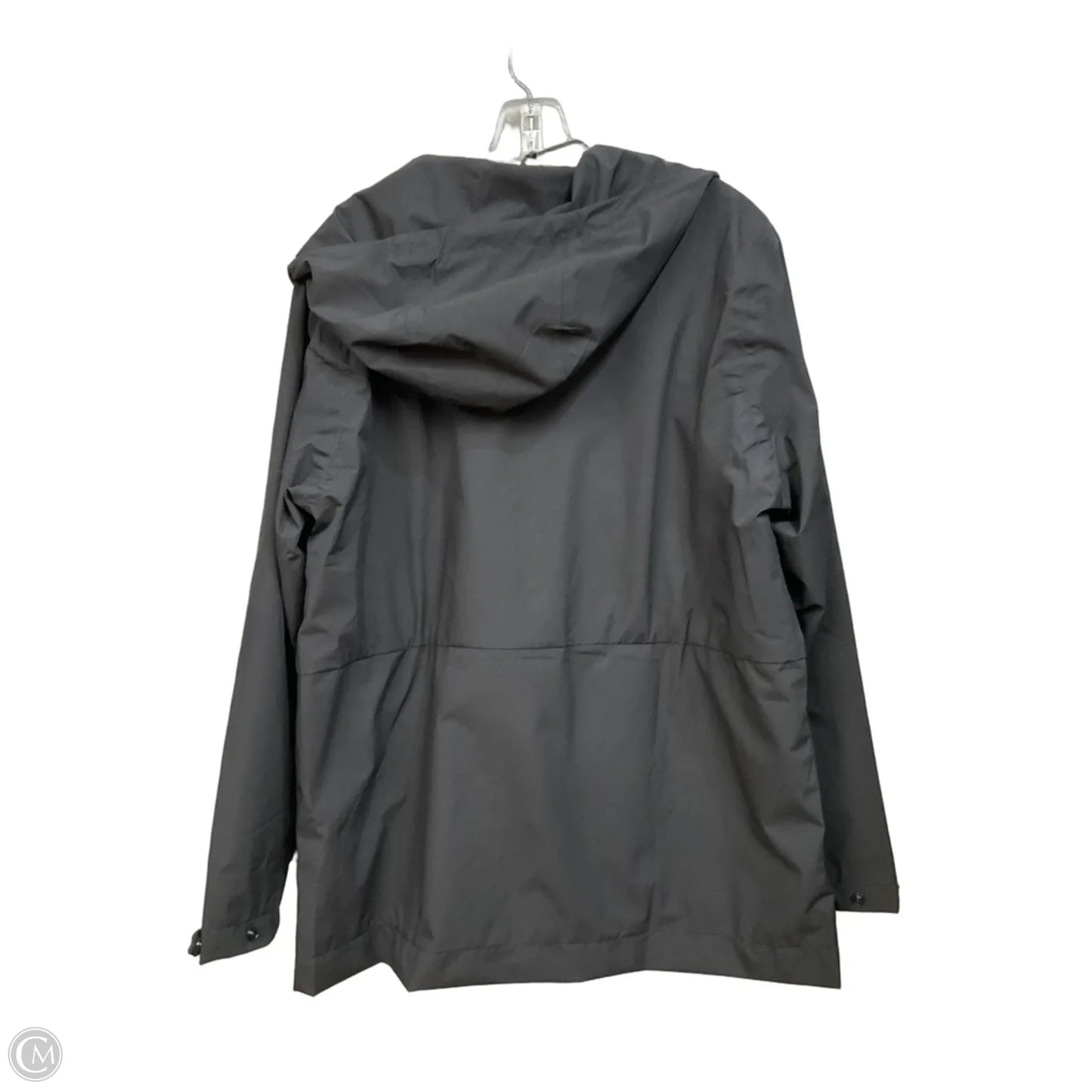 Coat Raincoat By Gh Bass And Co In Black, Size: M
