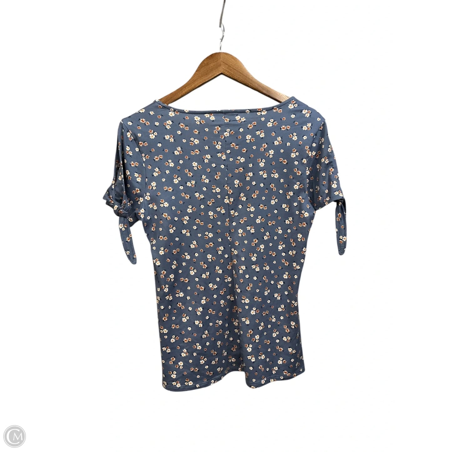 Top Short Sleeve By Cece In Floral Print, Size: Xs