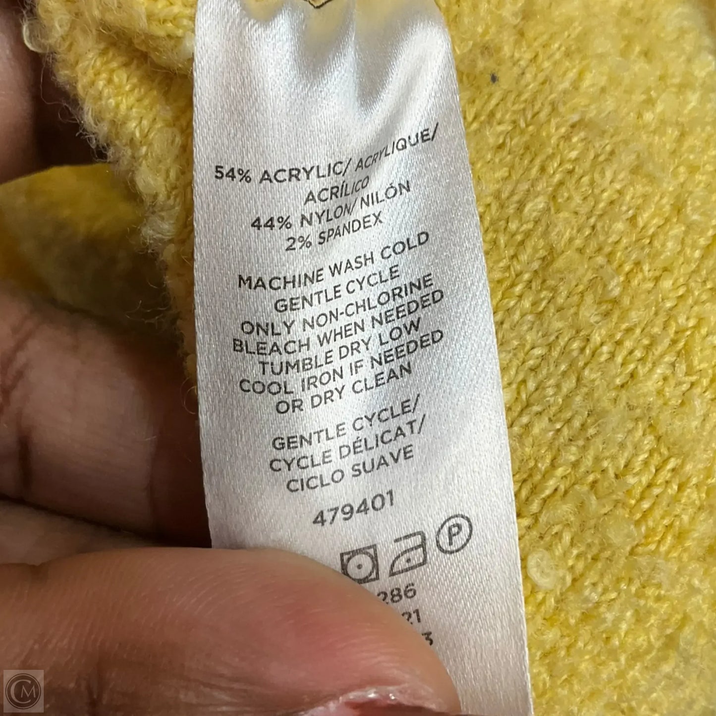 Sweater By Lou And Grey In Yellow, Size: M