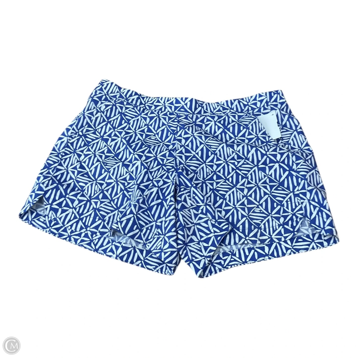 Shorts Designer By Lilly Pulitzer In Blue & White, Size: S