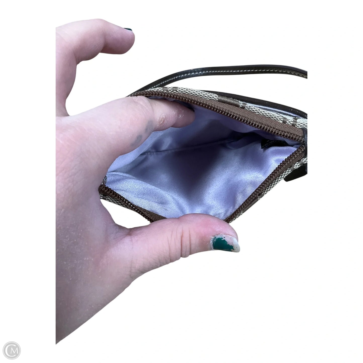 Wristlet Designer By Coach, Size: Small