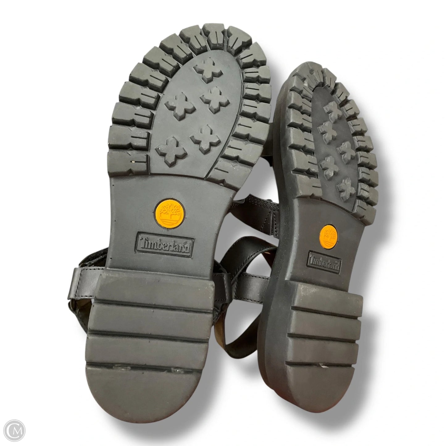 Sandals Heels Platform By Timberland In Black, Size: 10