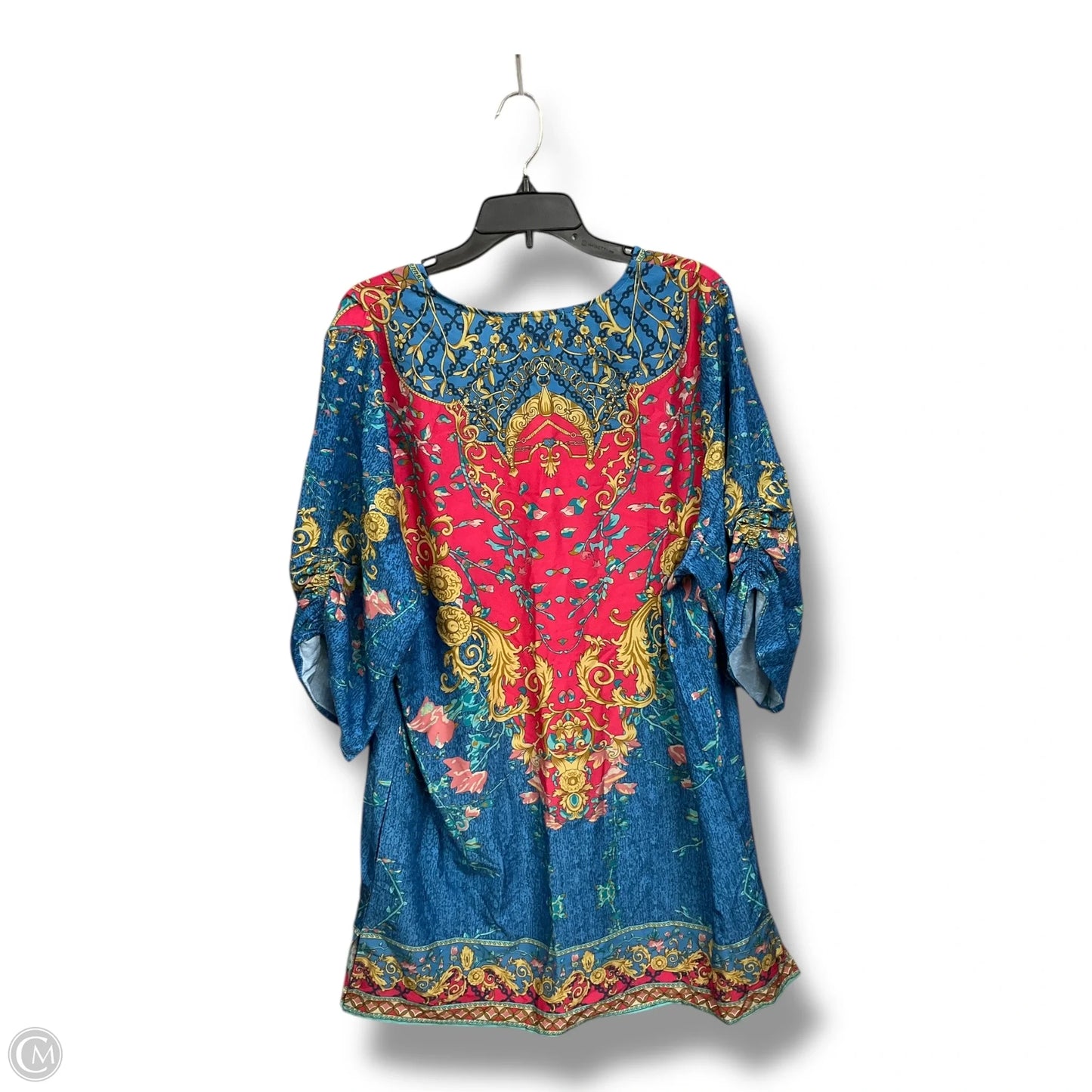 Tunic 3/4 Sleeve By Cme In Multi-colored, Size: Xxl