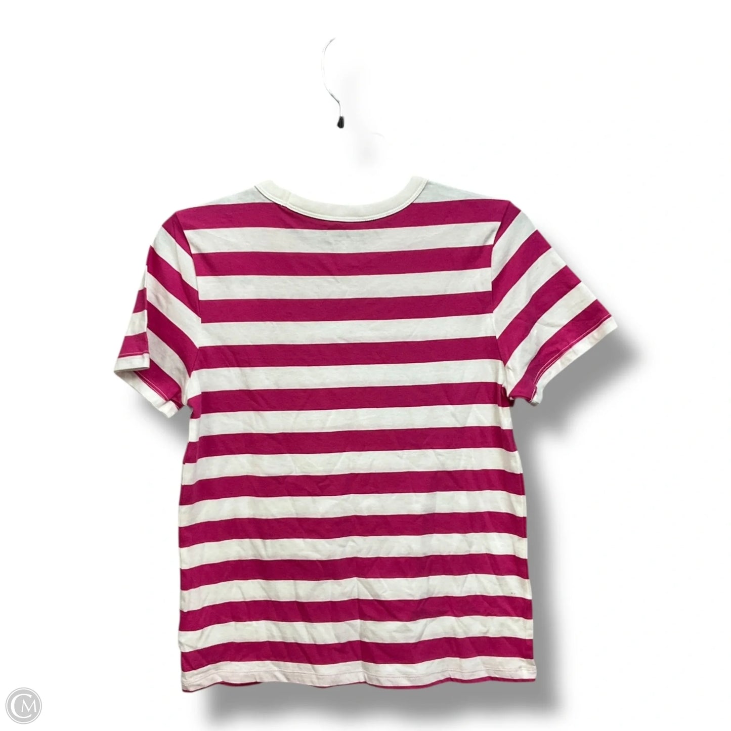 Top Short Sleeve By Old Navy In Striped Pattern, Size: Xs