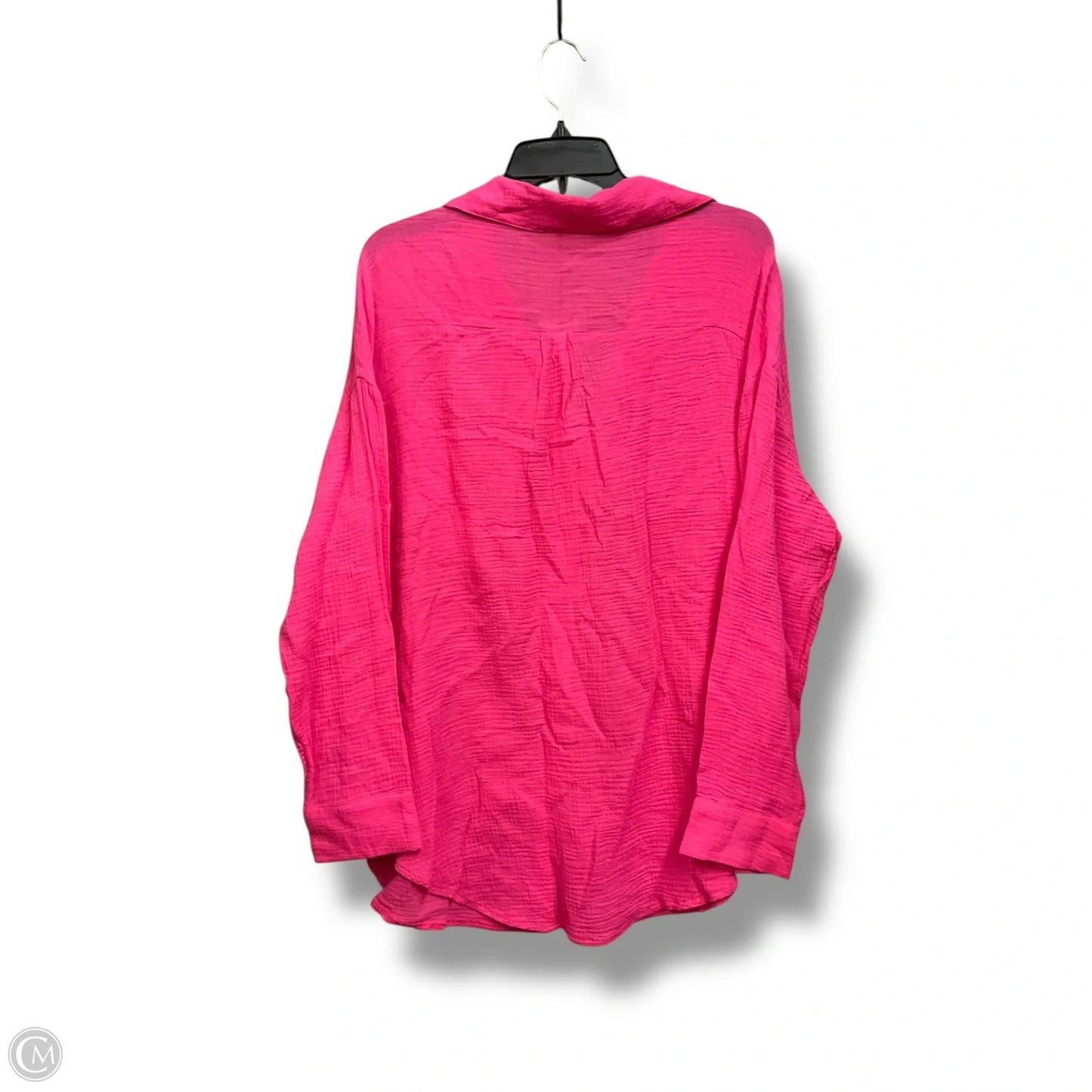 Swimwear Cover-up By Shade & Shore In Pink, Size: M