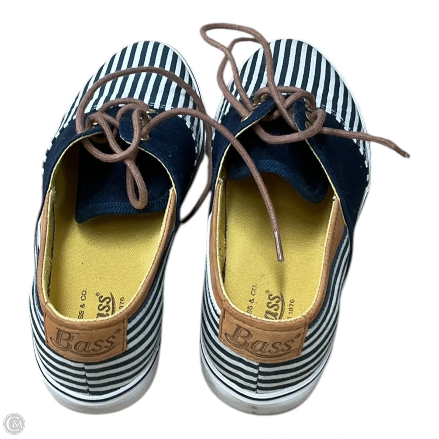 Shoes Sneakers By Bass In Striped Pattern, Size: 5.5