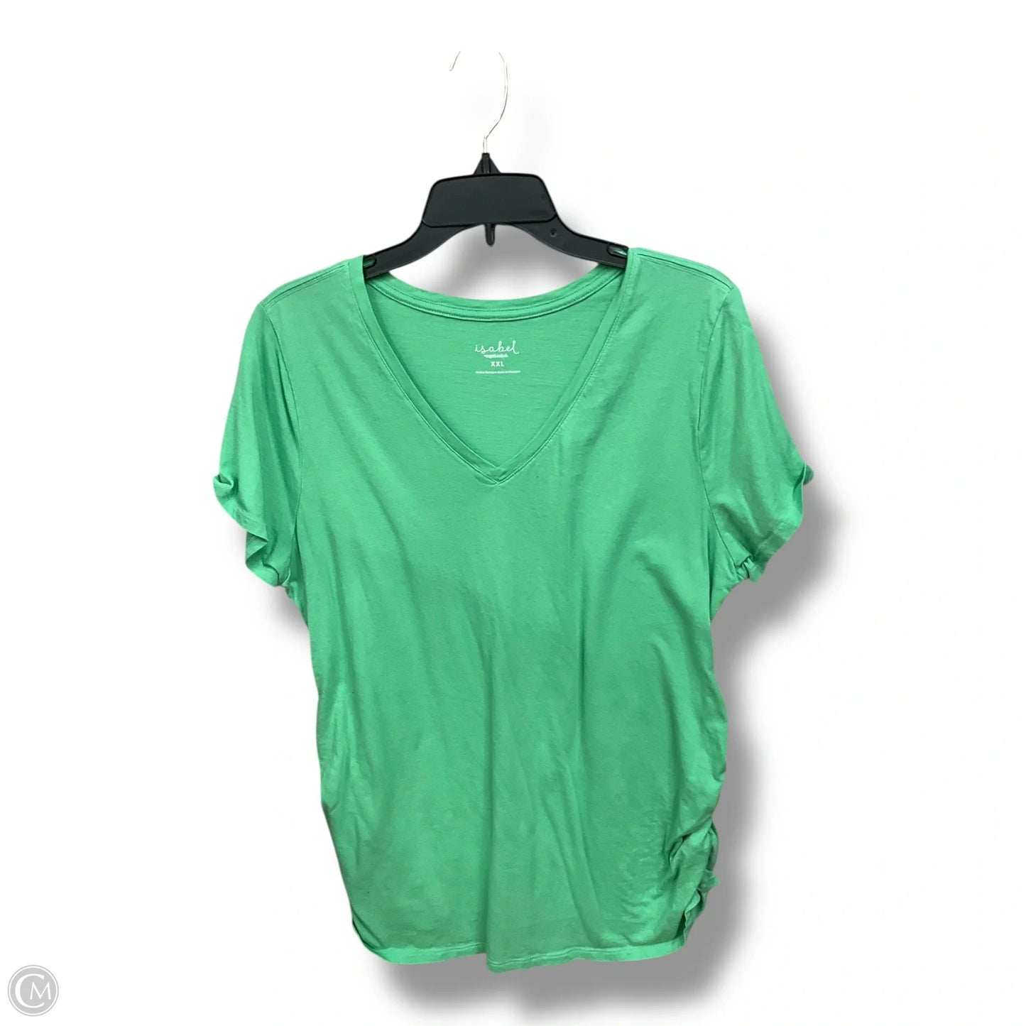 Maternity Top Short Sleeve By Isabel Maternity, Size: Xxl