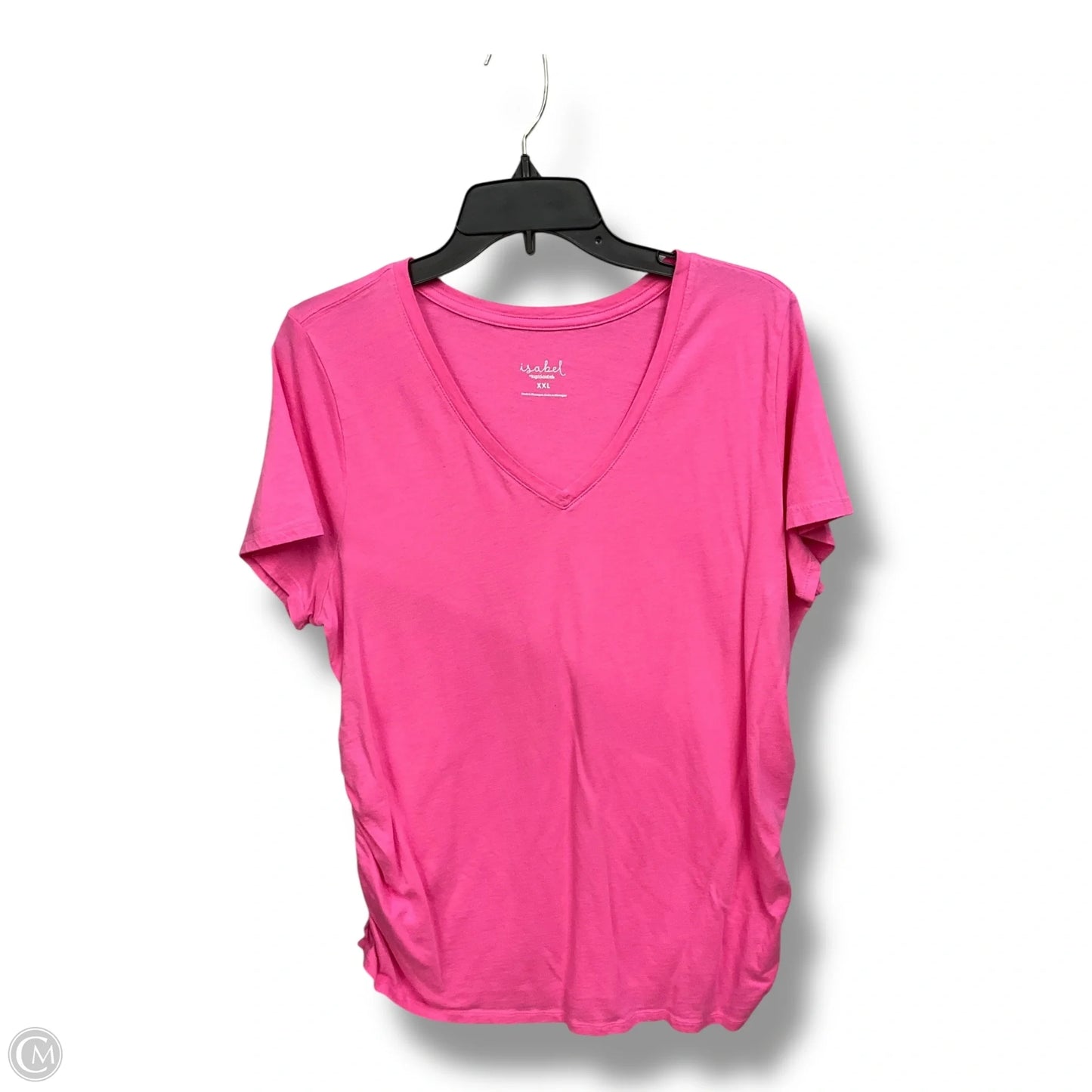 Maternity Top Short Sleeve By Isabel Maternity, Size: Xxl