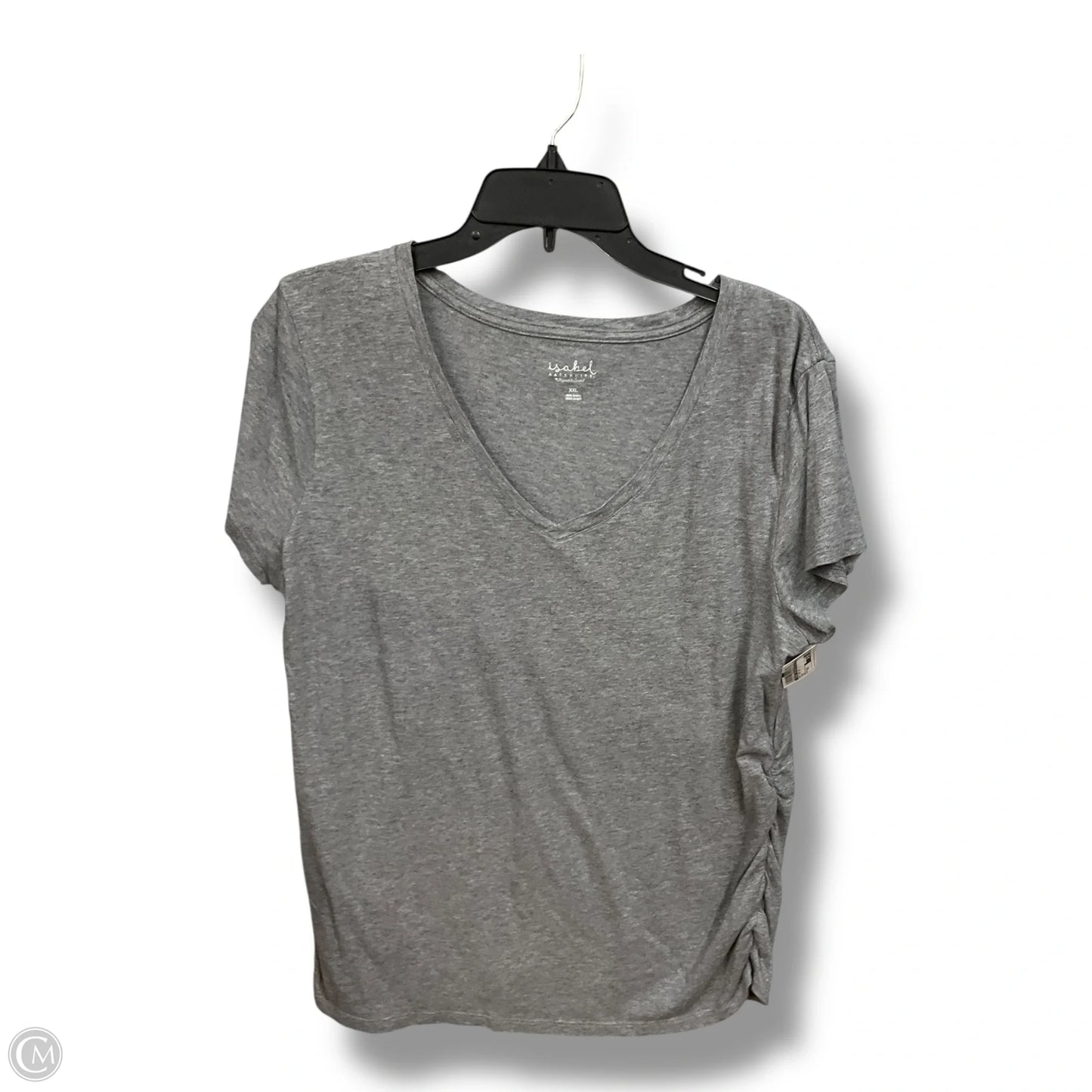 Maternity Top Short Sleeve By Isabel Maternity, Size: Xxl