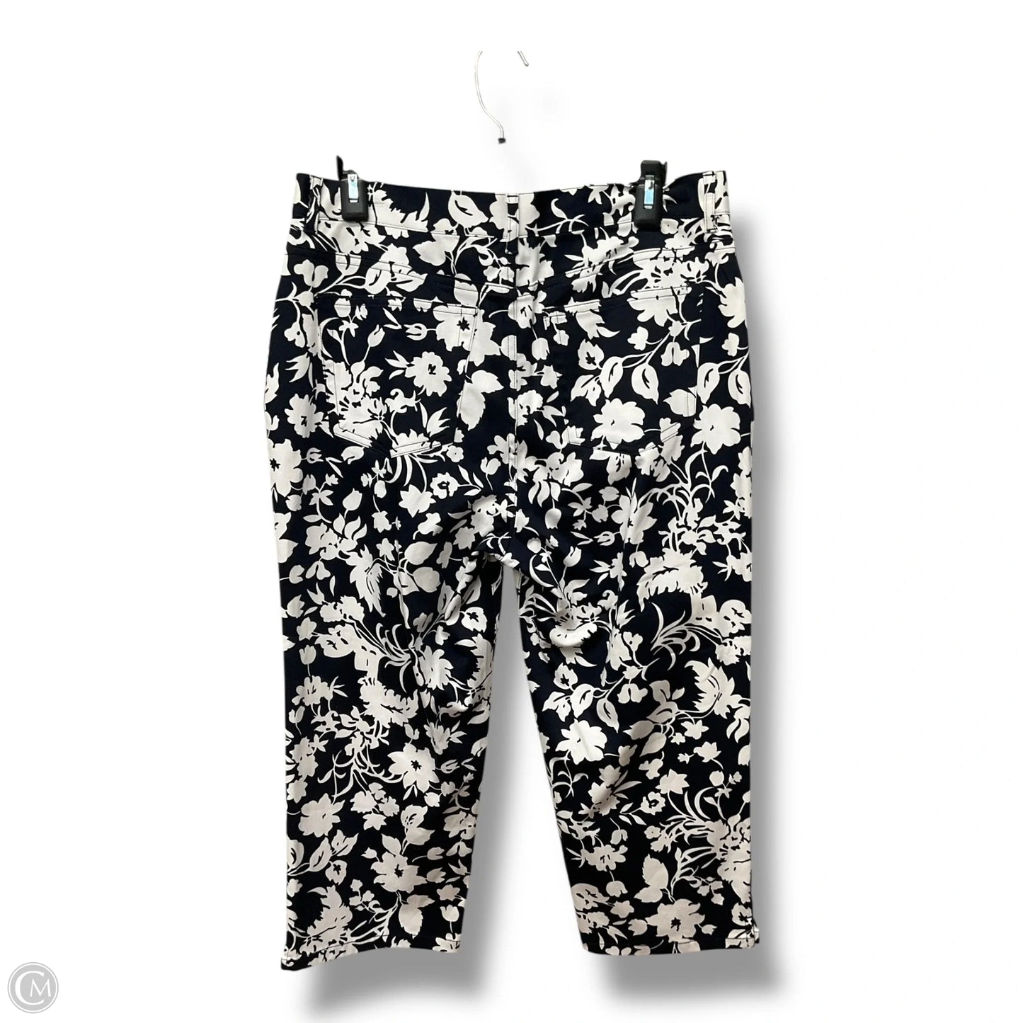 Capris By Chaps In Floral Print, Size: 10